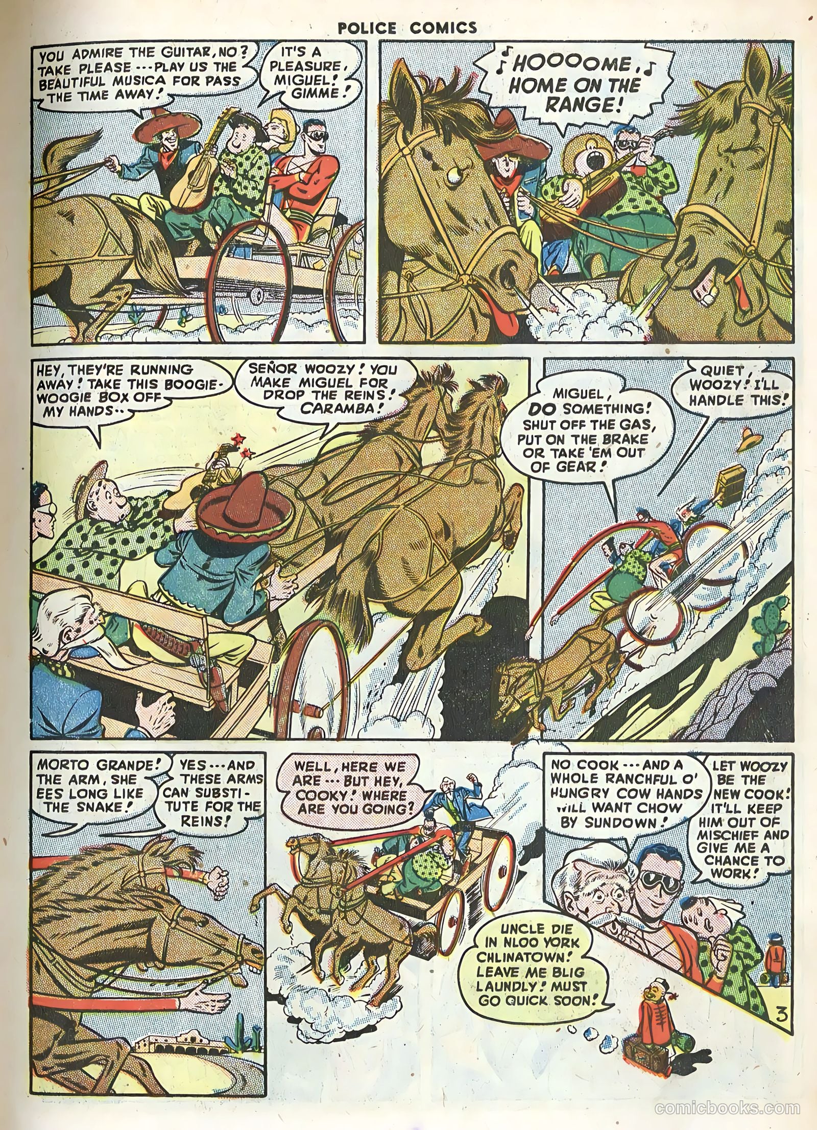 Police Comics #71 (1947) — page 5 of 52