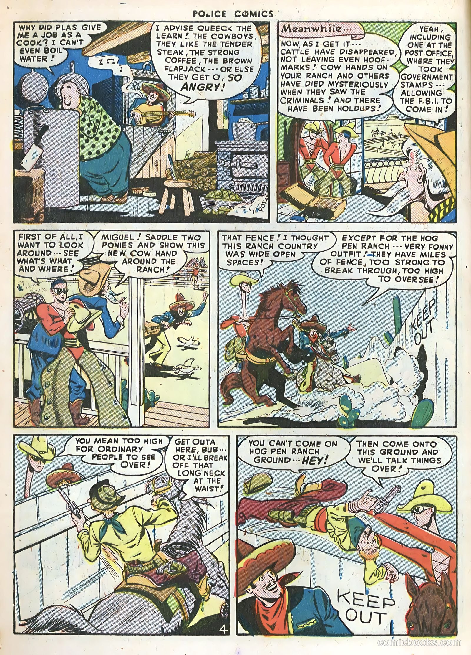 Police Comics #71 (1947) — page 6 of 52