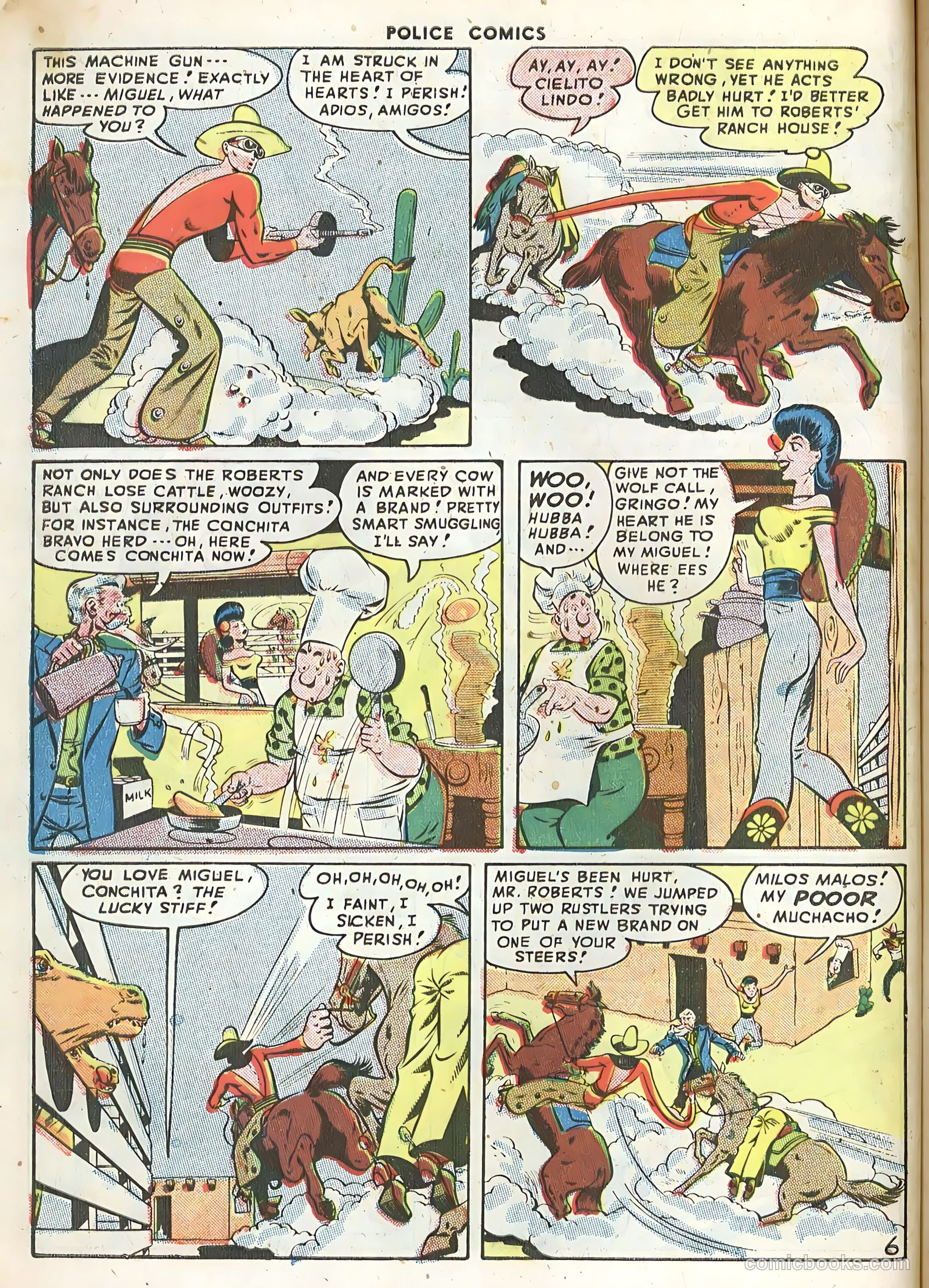 Police Comics #71 (1947) — page 8 of 52