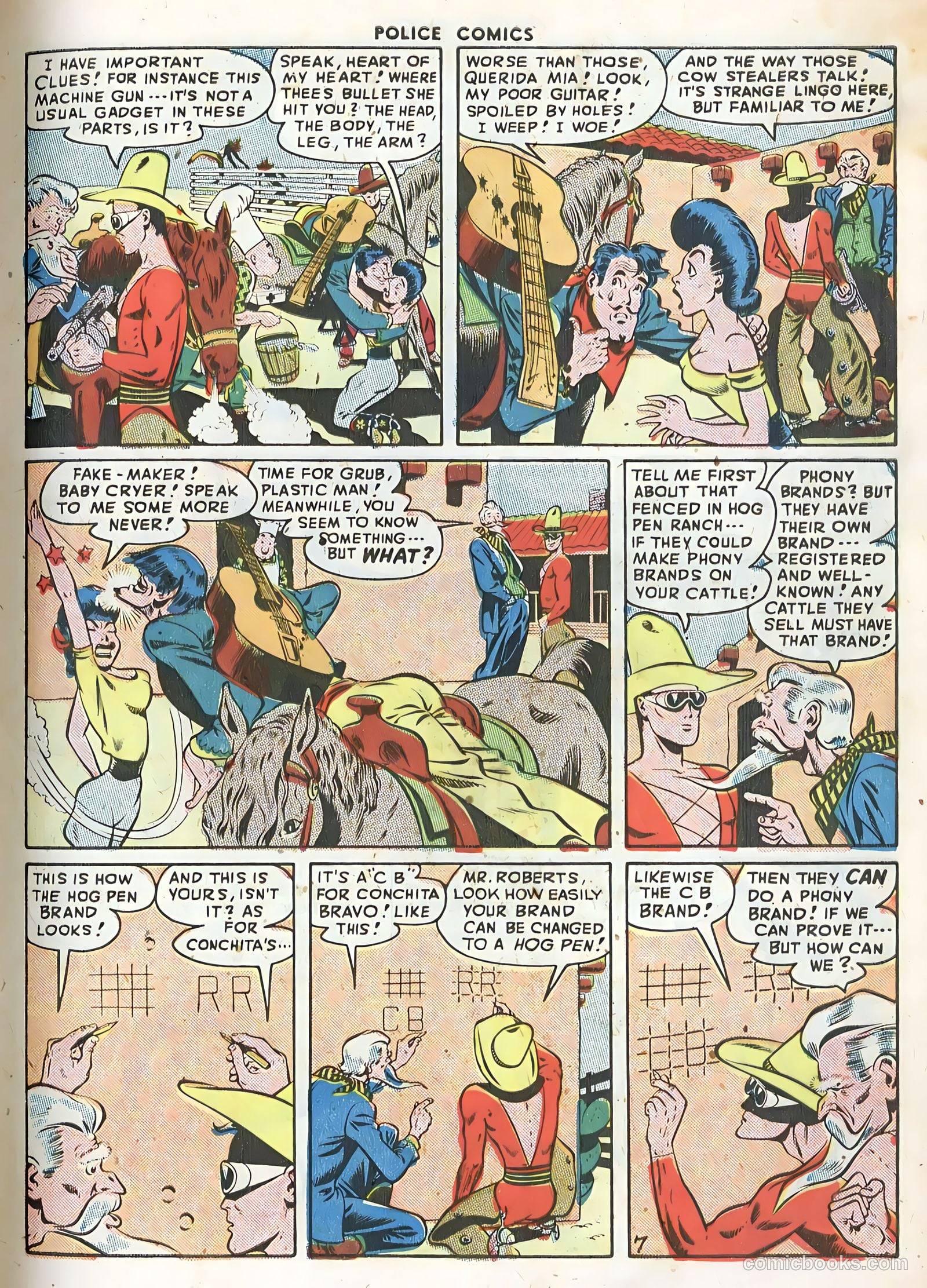 Police Comics #71 (1947) — page 9 of 52