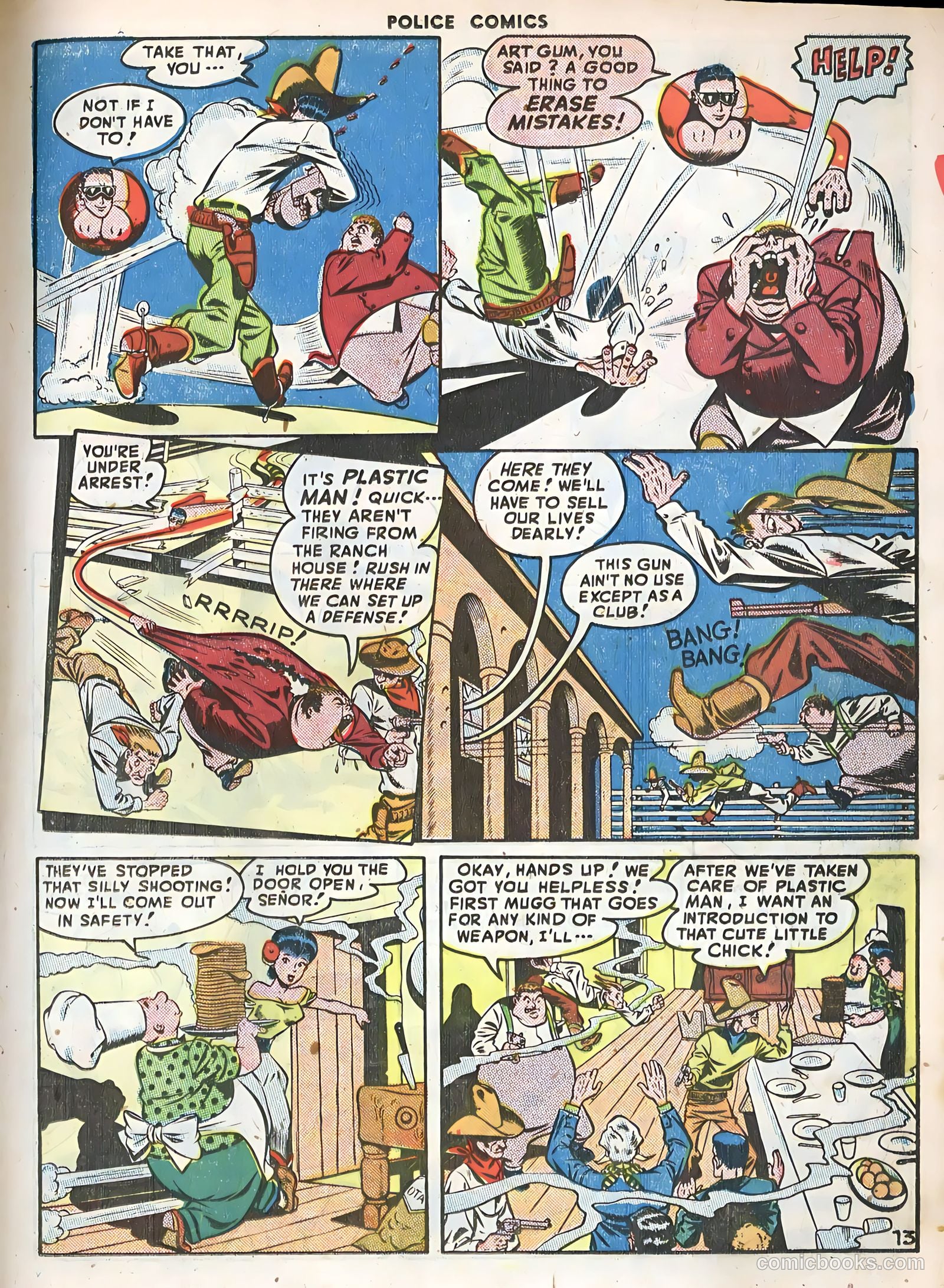 Police Comics #71 (1947) — page 15 of 52