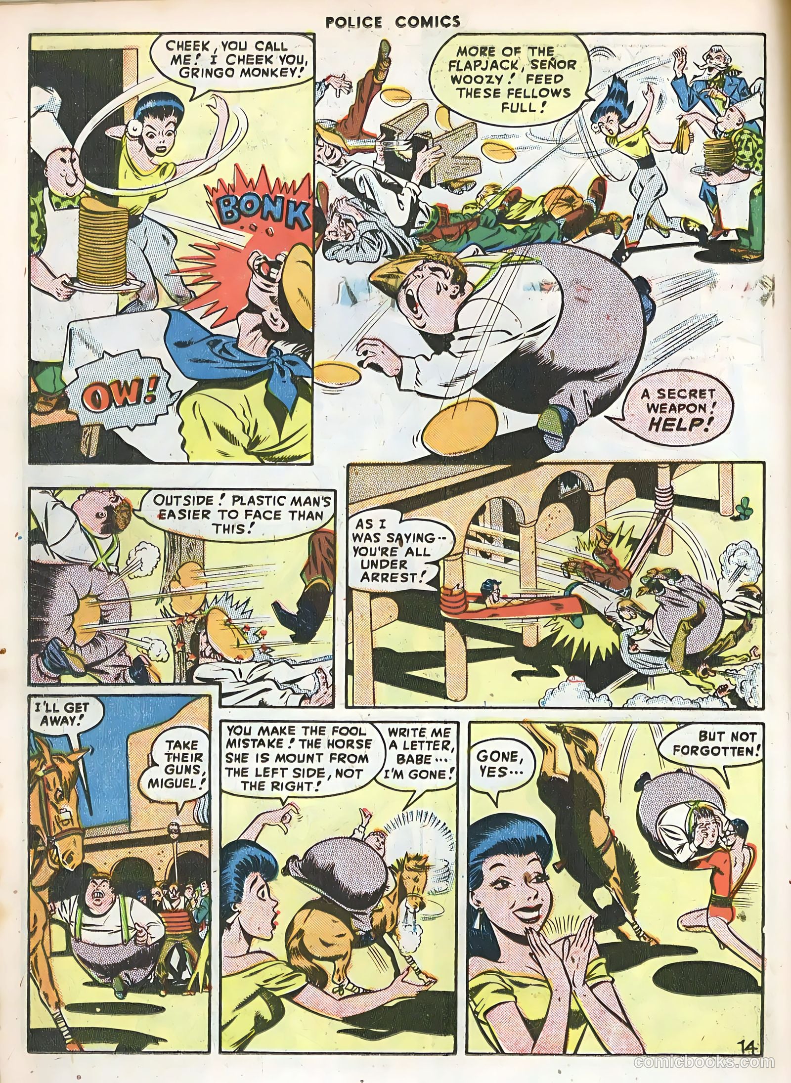 Police Comics #71 (1947) — page 16 of 52