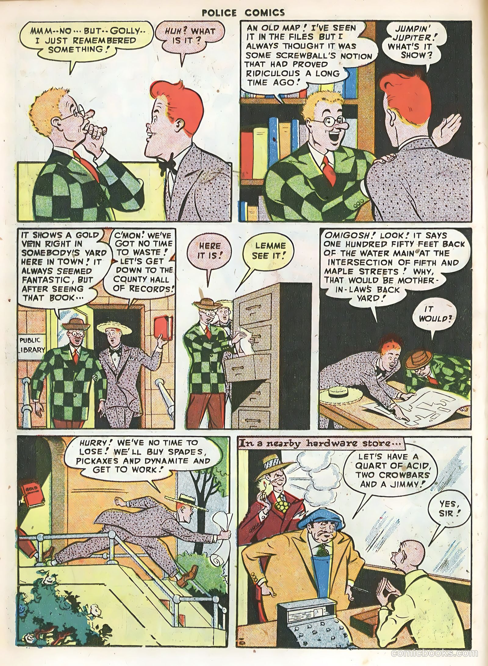 Police Comics #71 (1947) — page 22 of 52