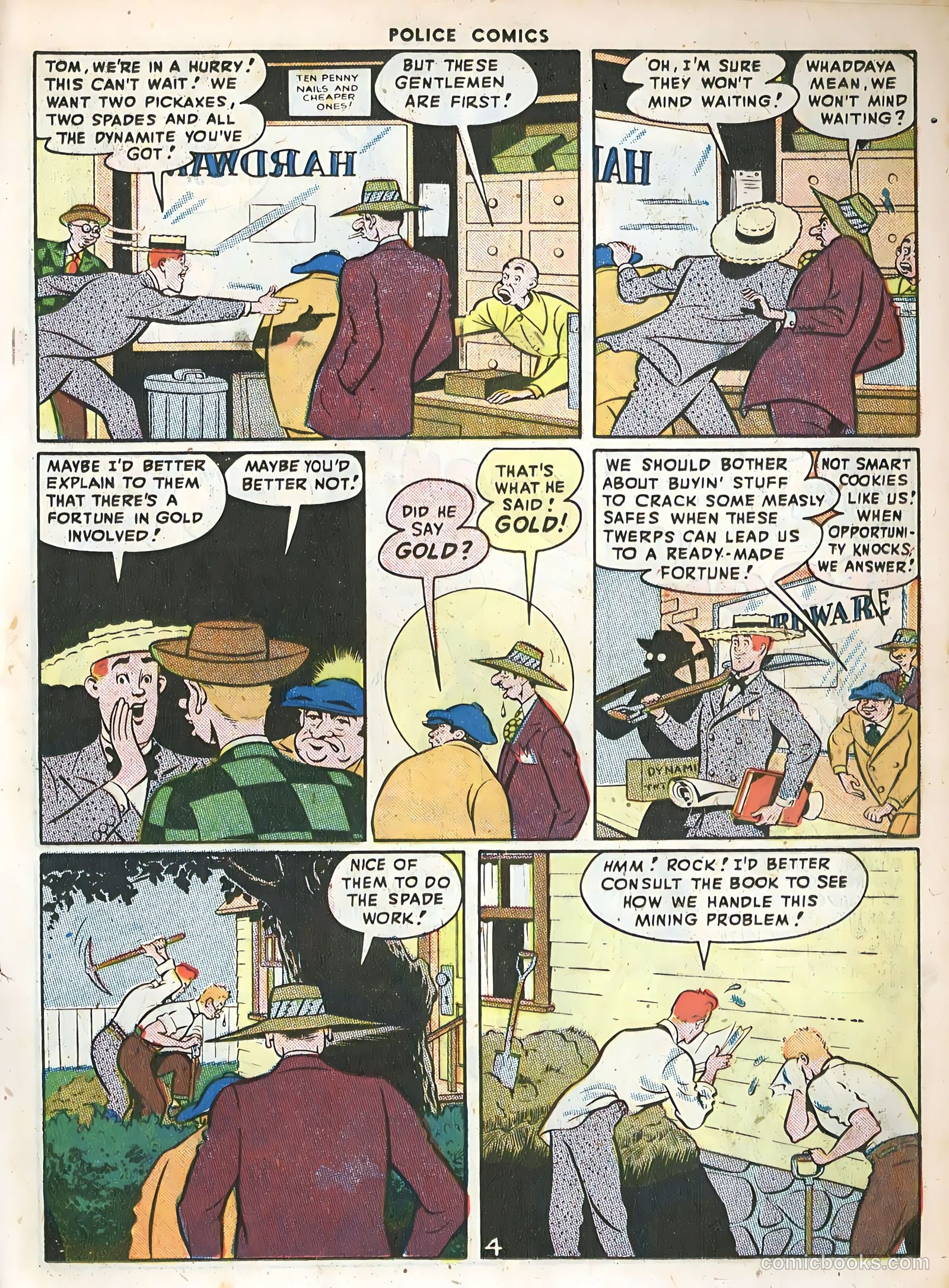 Police Comics #71 (1947) — page 23 of 52