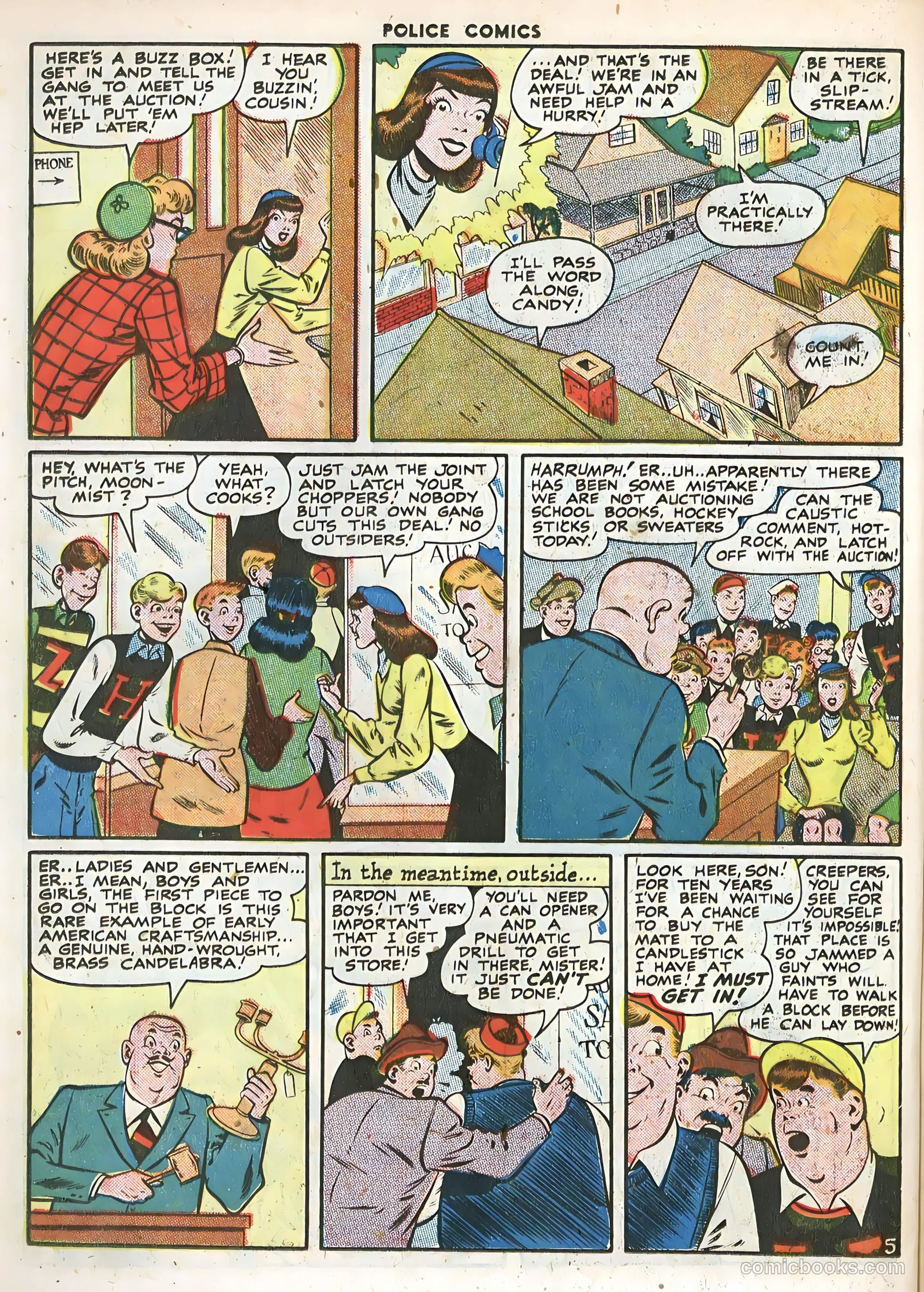 Police Comics #71 (1947) — page 30 of 52