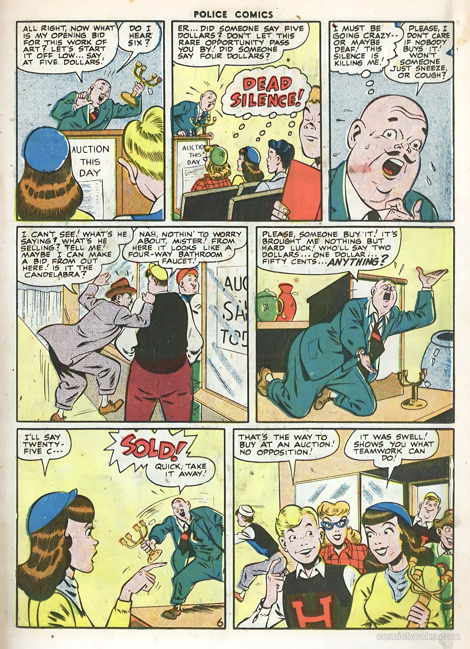 Police Comics #71 (1947) — page 31 of 52