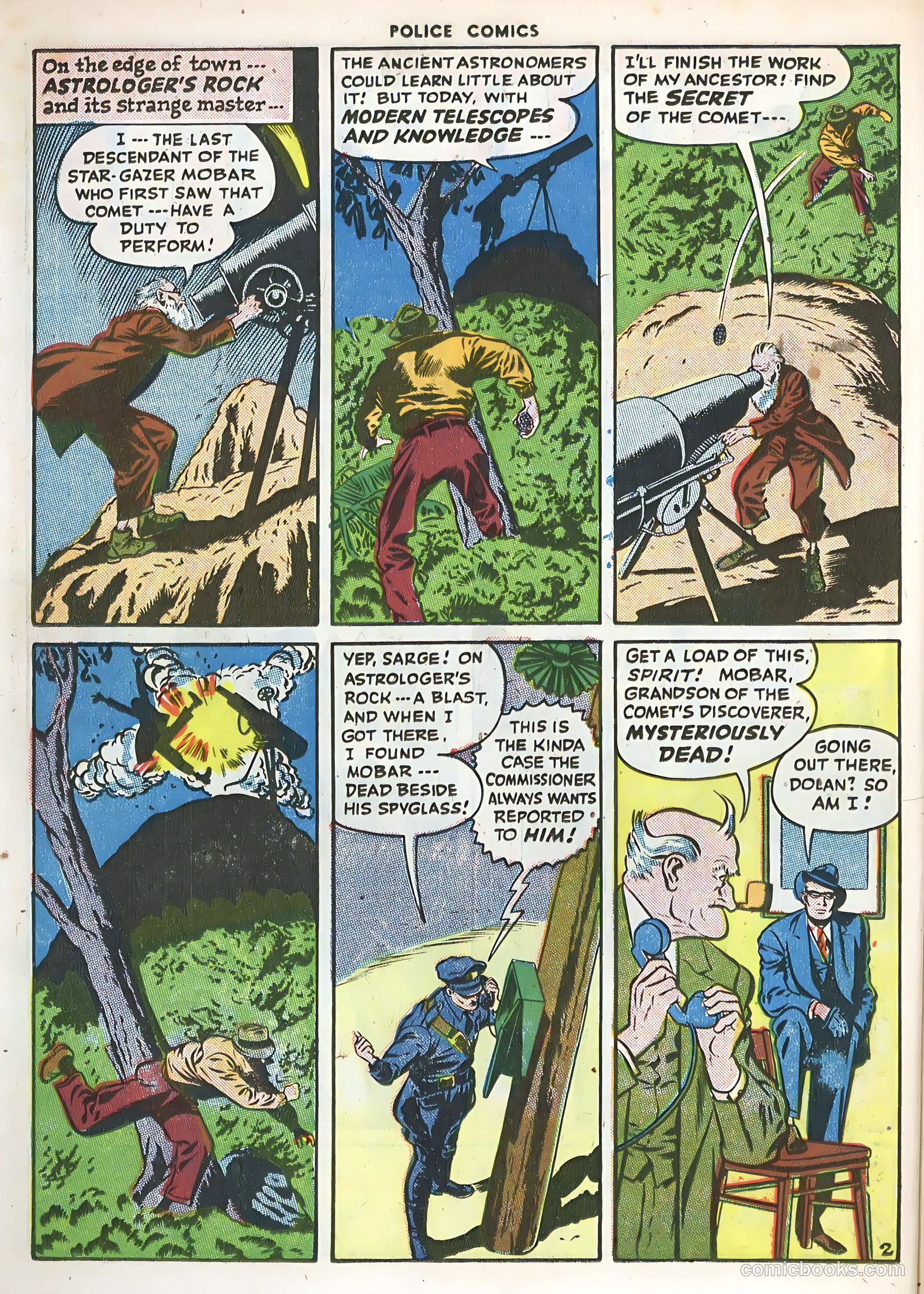Police Comics #71 (1947) — page 34 of 52