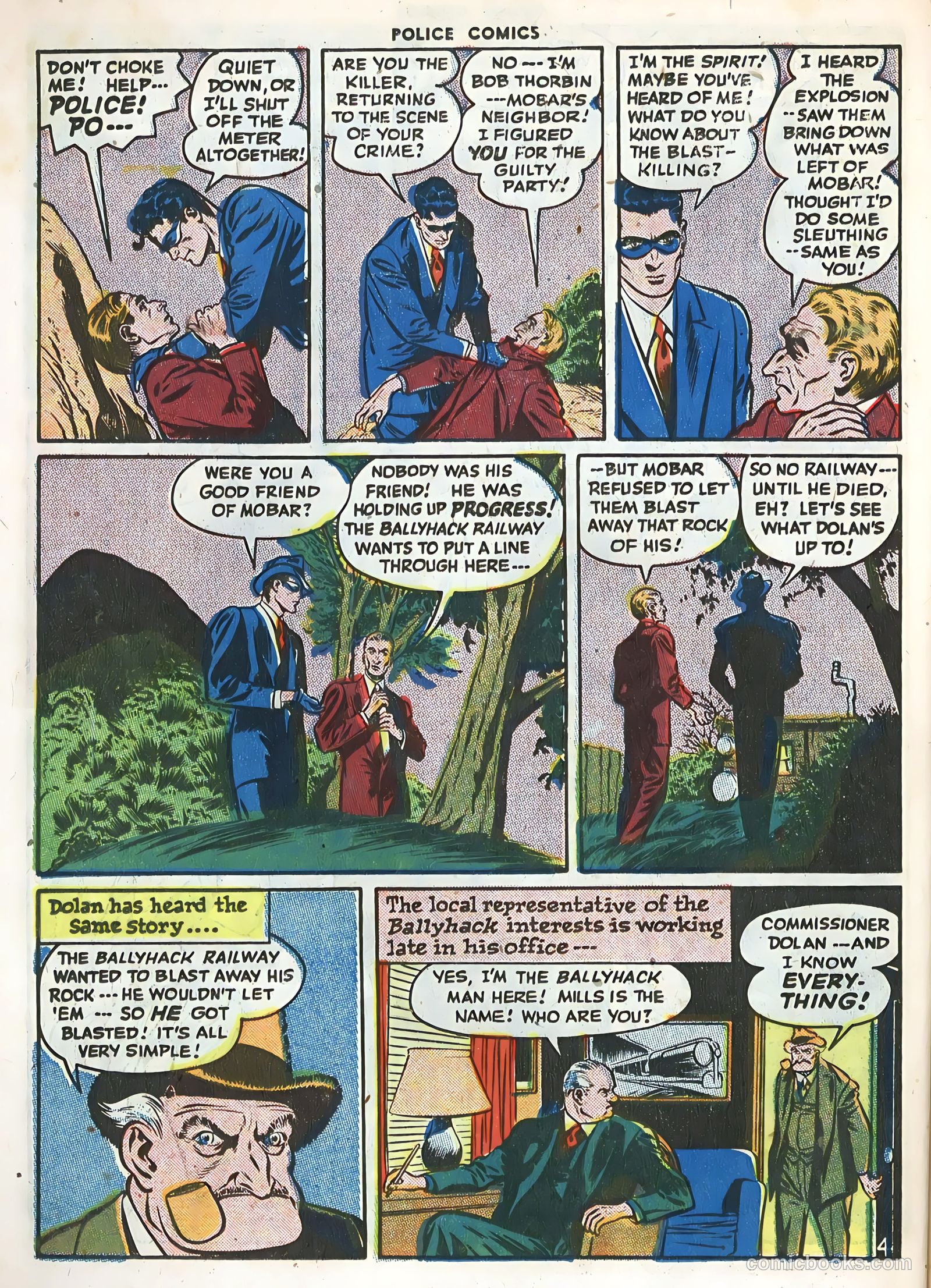 Police Comics #71 (1947) — page 36 of 52
