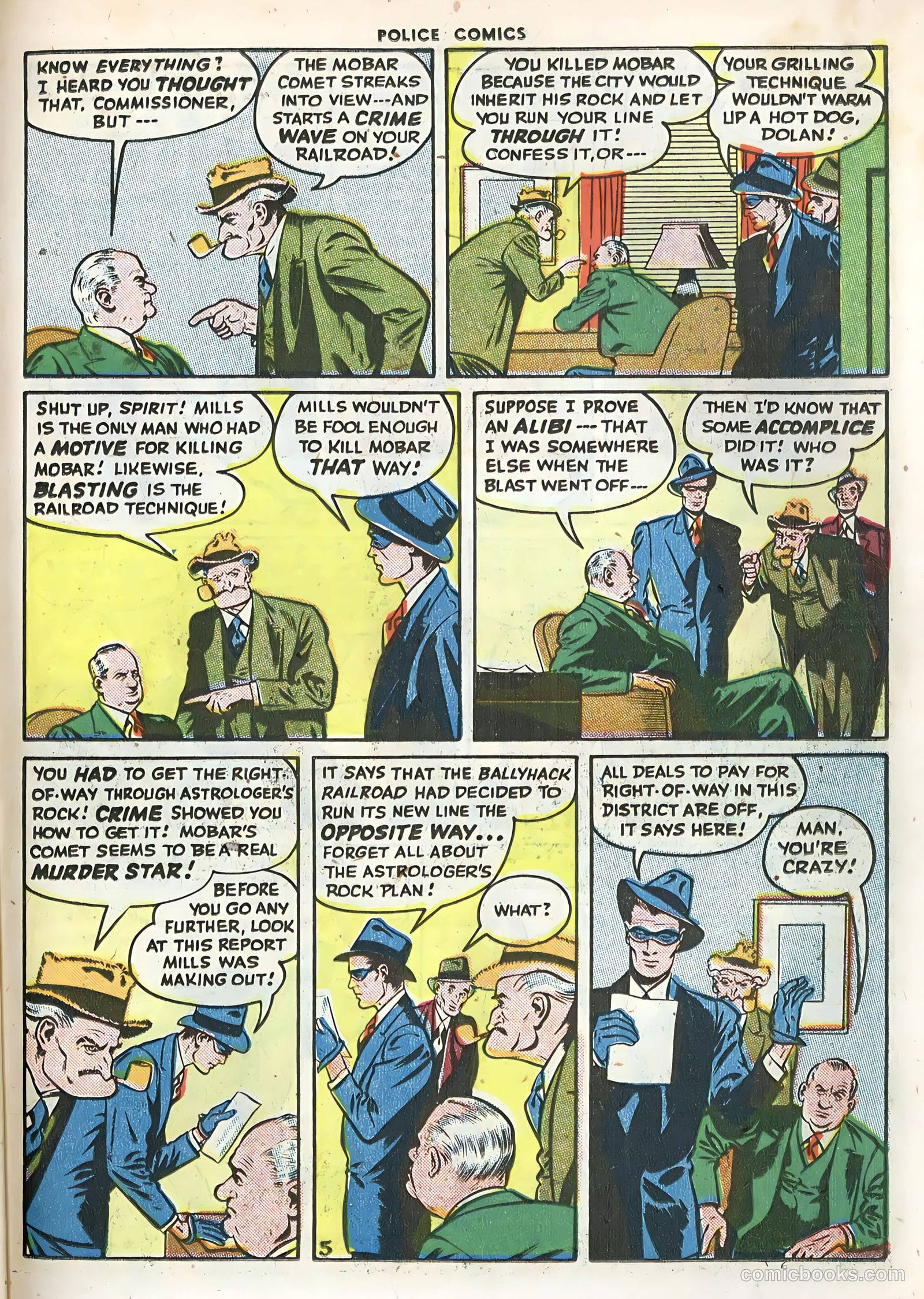 Police Comics #71 (1947) — page 37 of 52