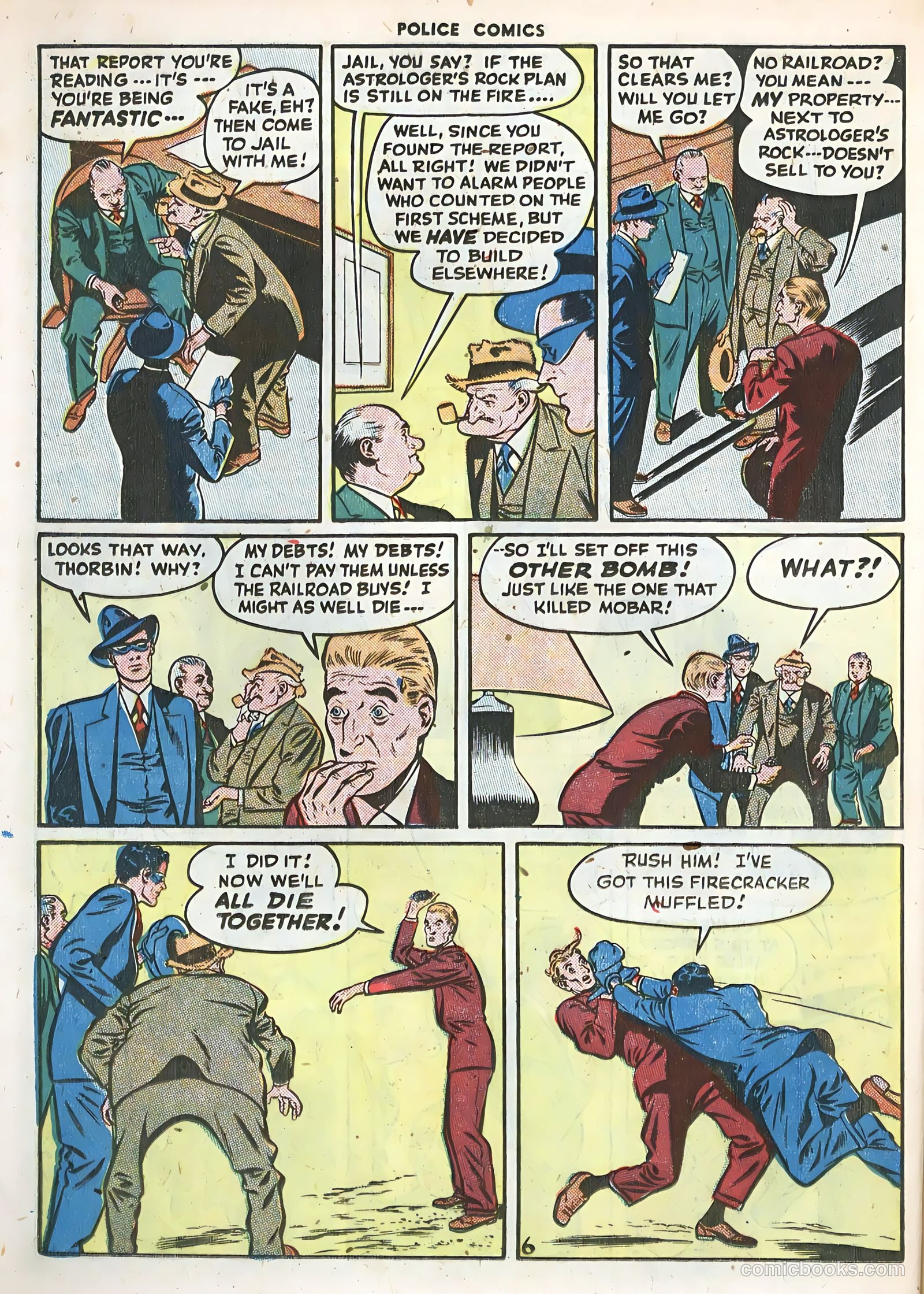 Police Comics #71 (1947) — page 38 of 52