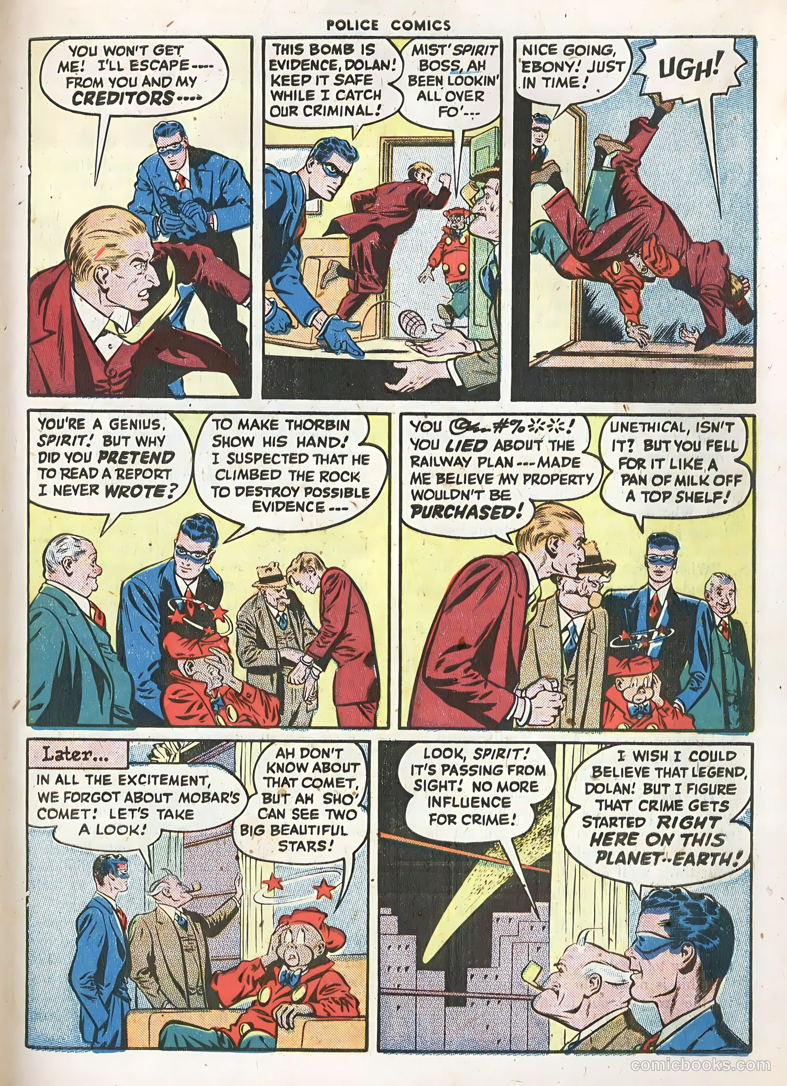 Police Comics #71 (1947) — page 39 of 52
