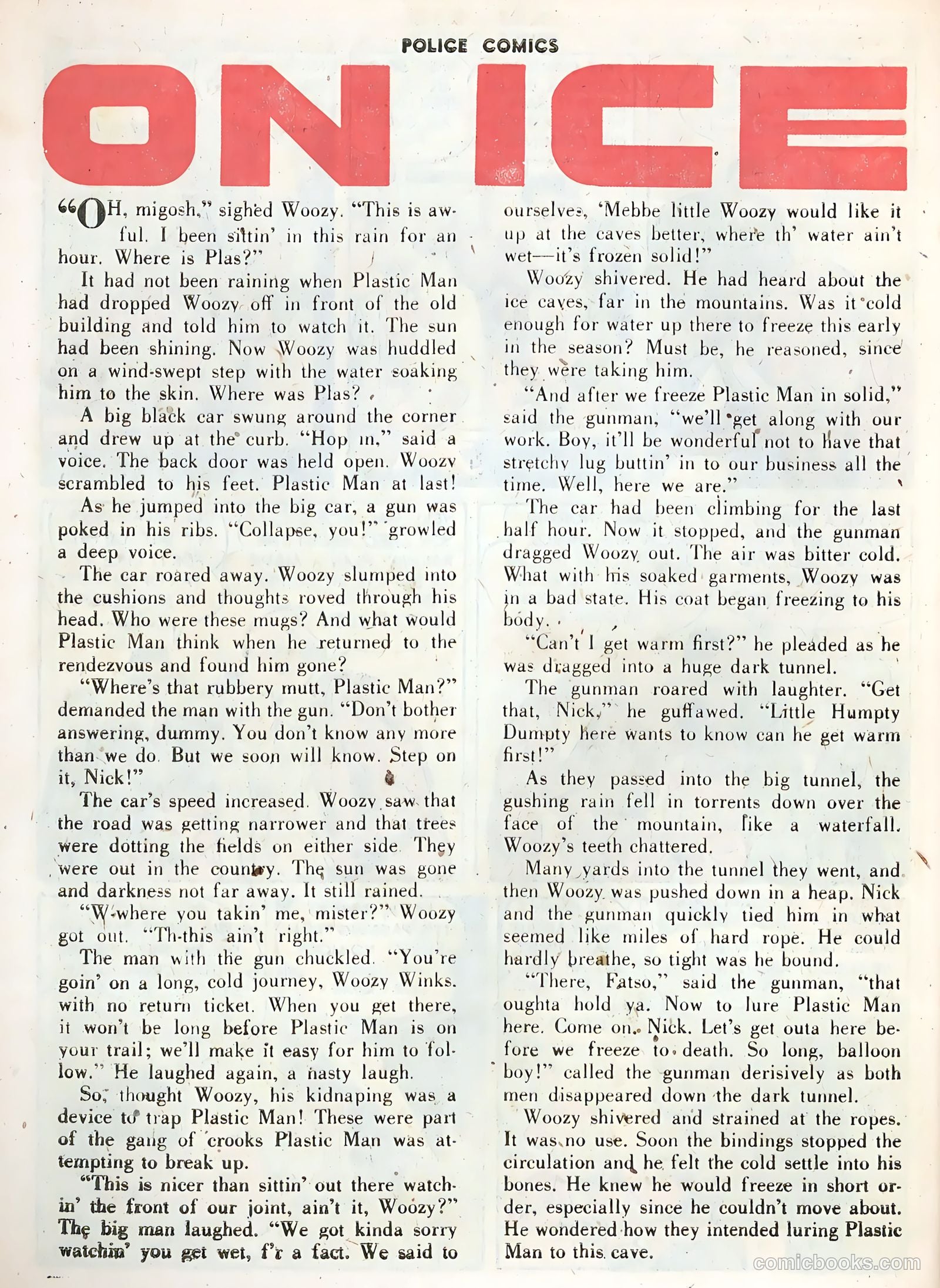 Police Comics #71 (1947) — page 40 of 52