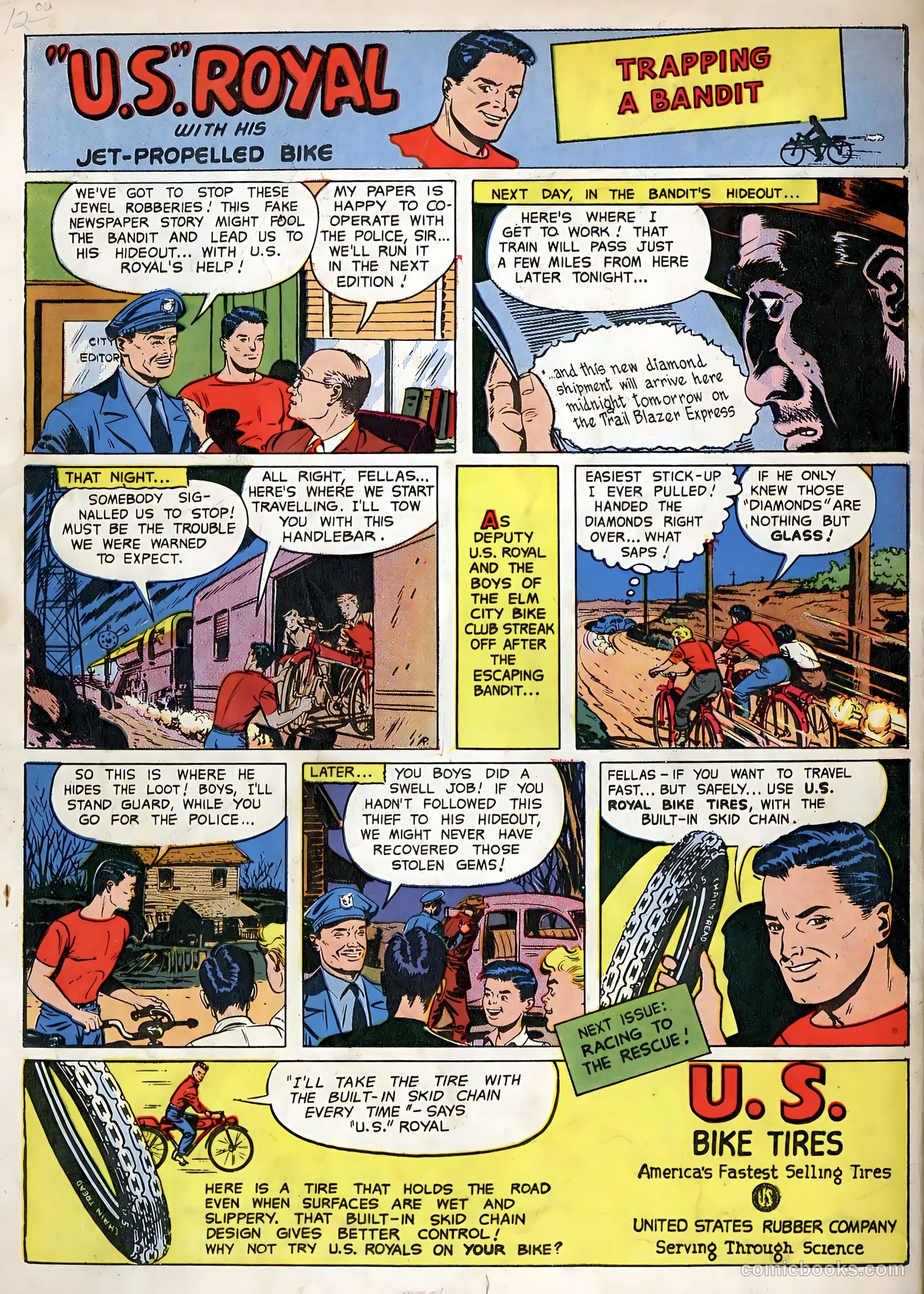 Police Comics #71 (1947) — page 52 of 52