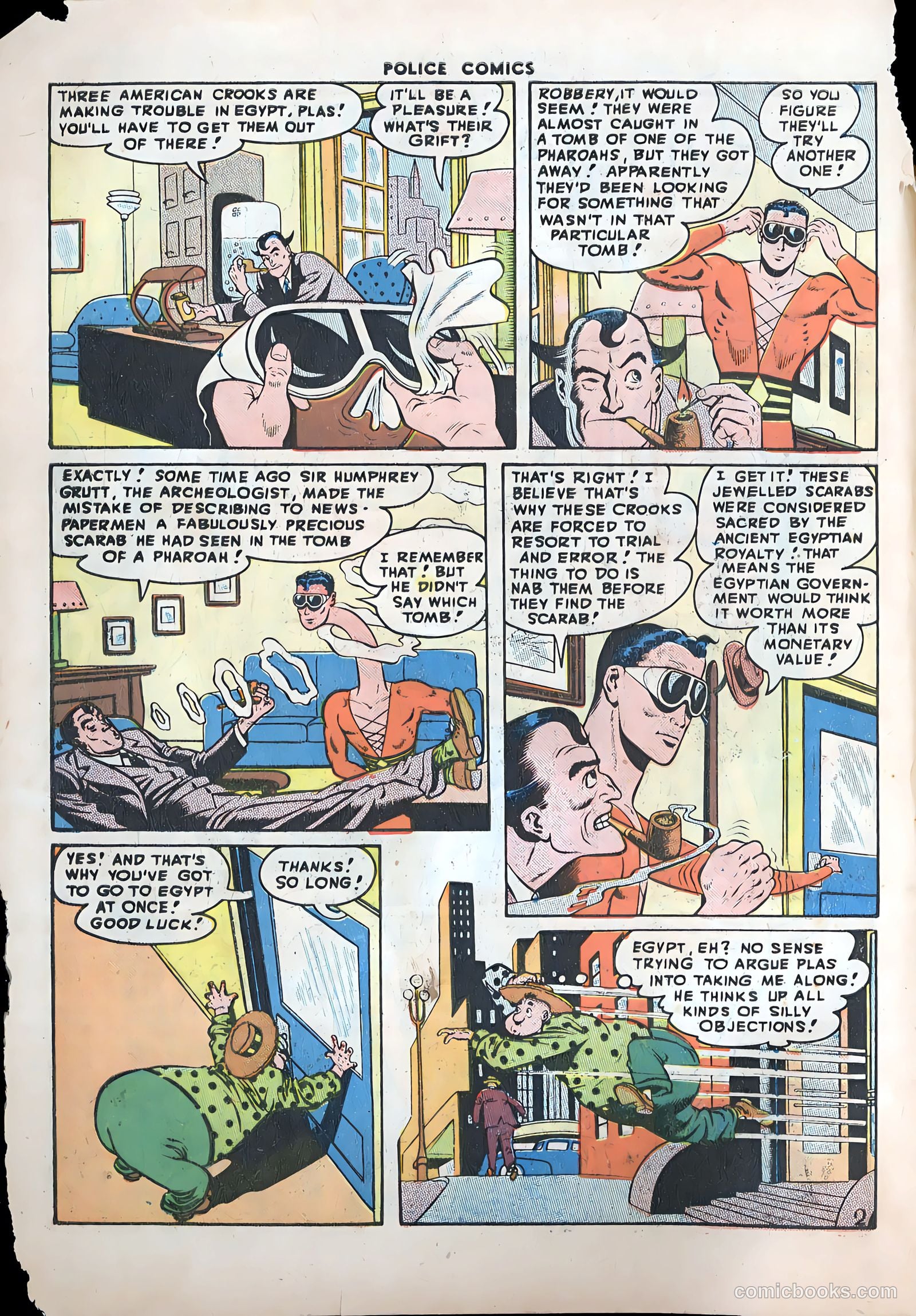 Police Comics #72 (1947) — page 4 of 52