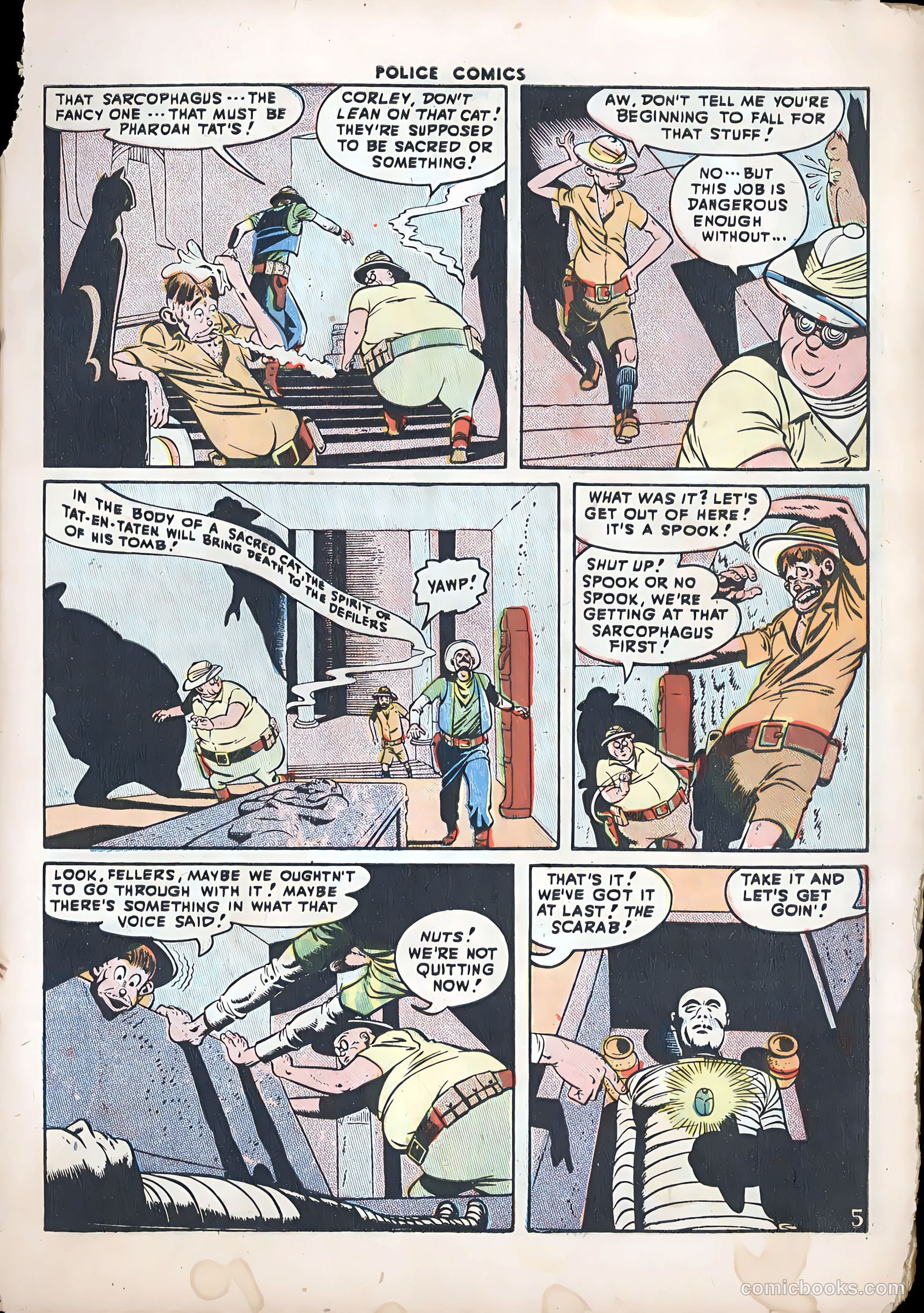 Police Comics #72 (1947) — page 7 of 52