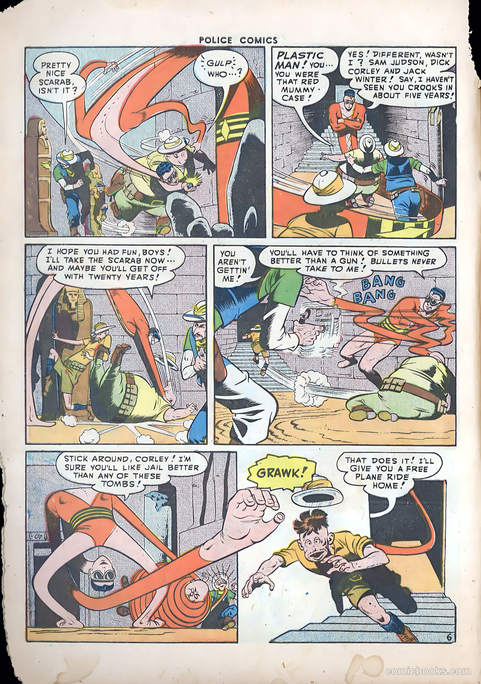Police Comics #72 (1947) — page 8 of 52