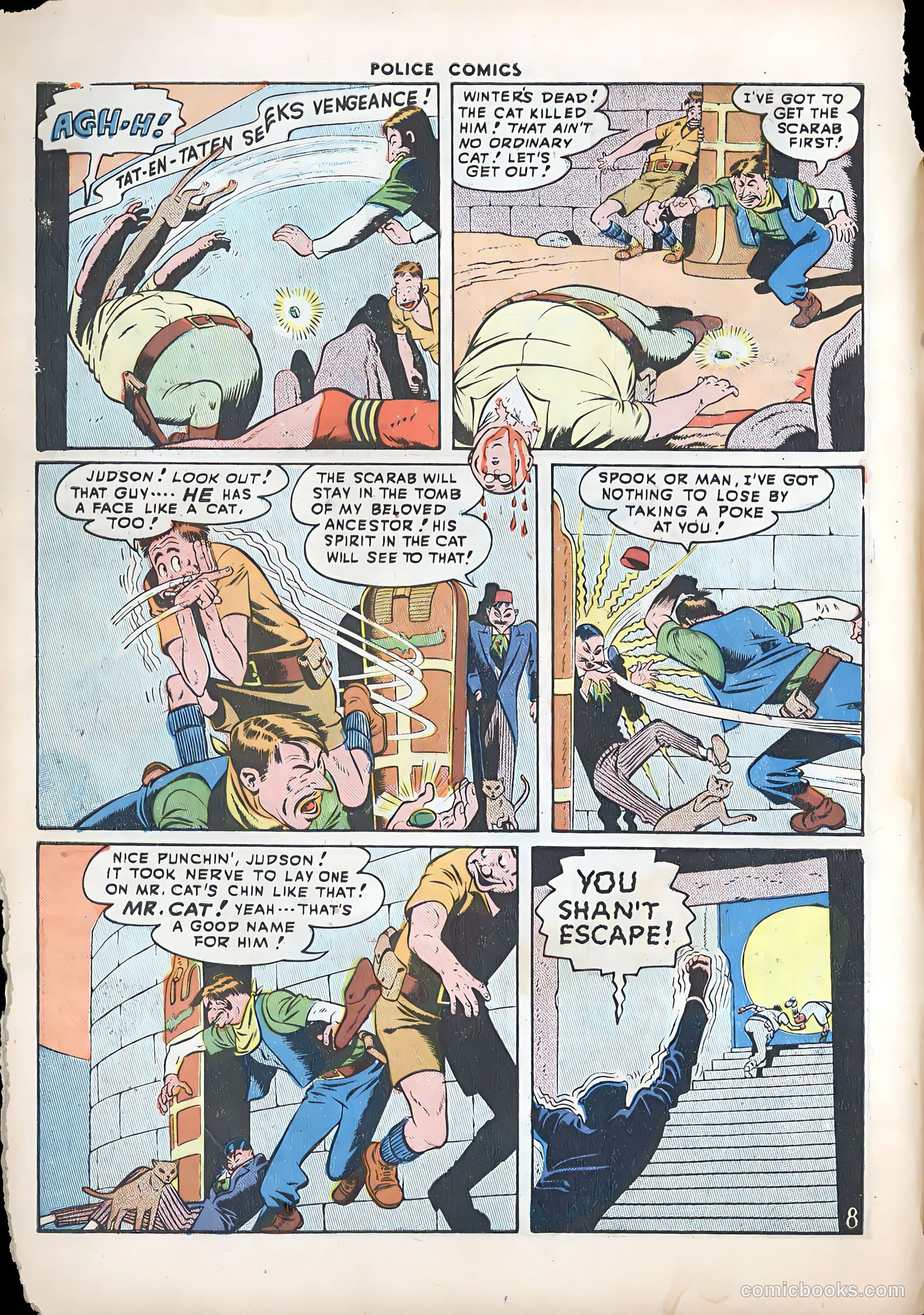 Police Comics #72 (1947) — page 10 of 52
