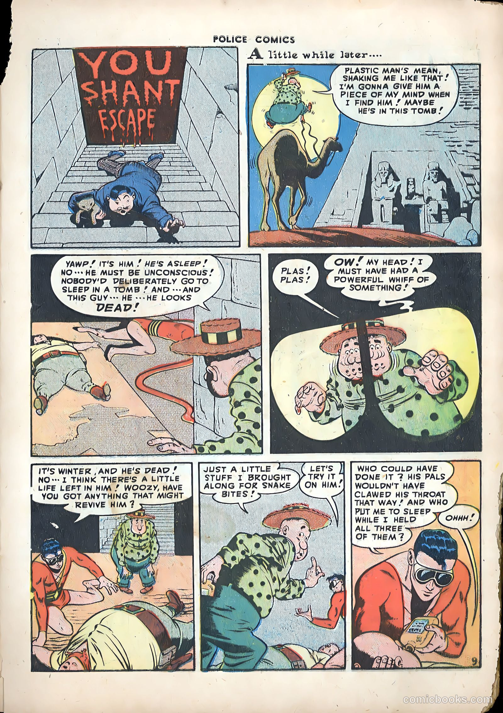 Police Comics #72 (1947) — page 11 of 52
