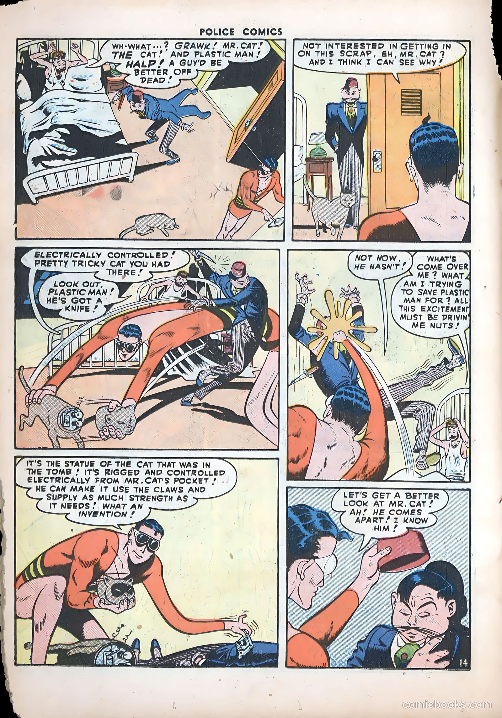 Police Comics #72 (1947) — page 16 of 52
