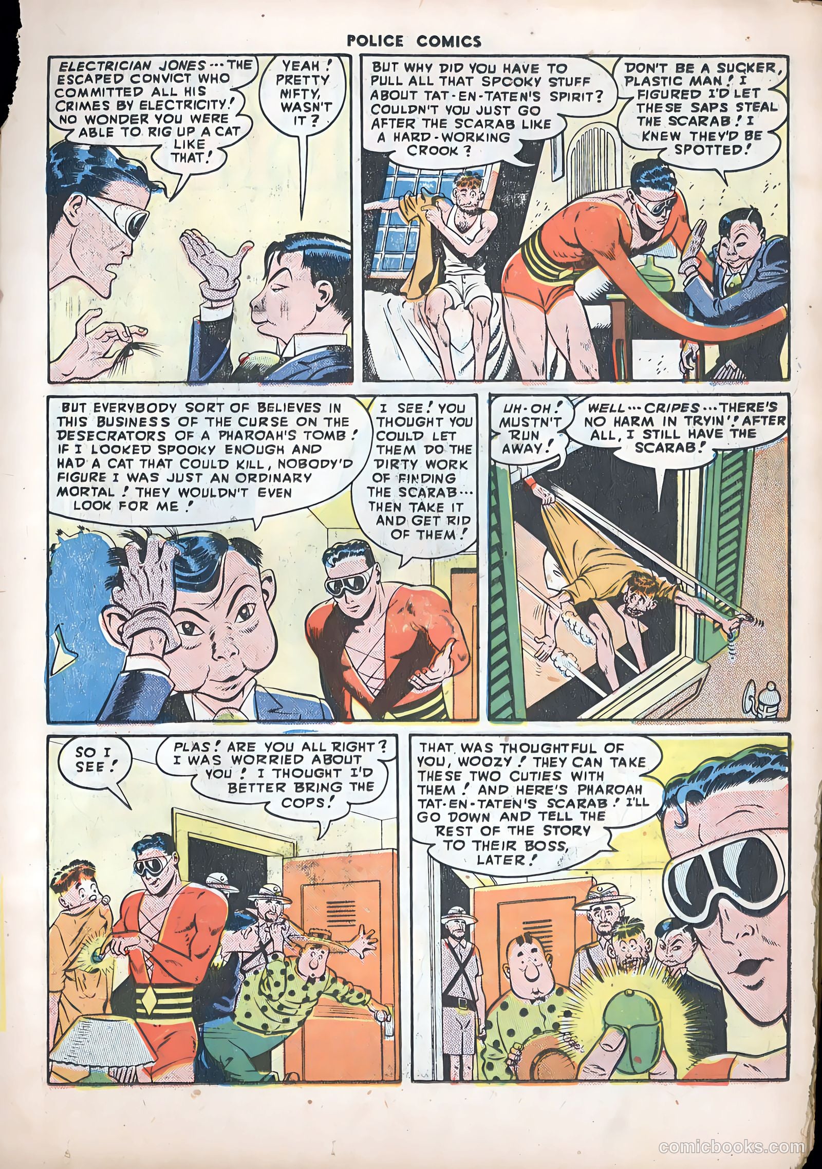 Police Comics #72 (1947) — page 17 of 52