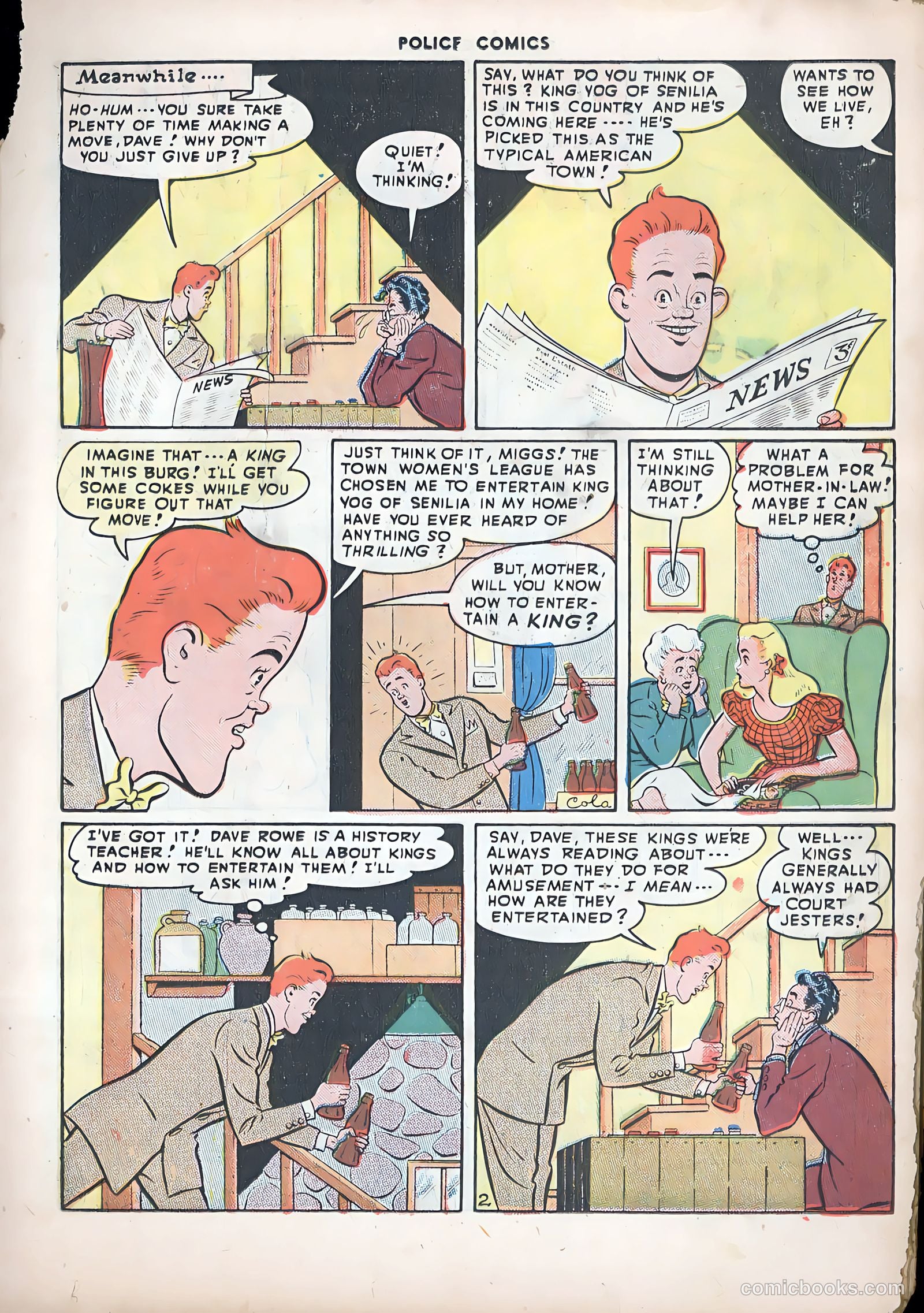 Police Comics #72 (1947) — page 19 of 52