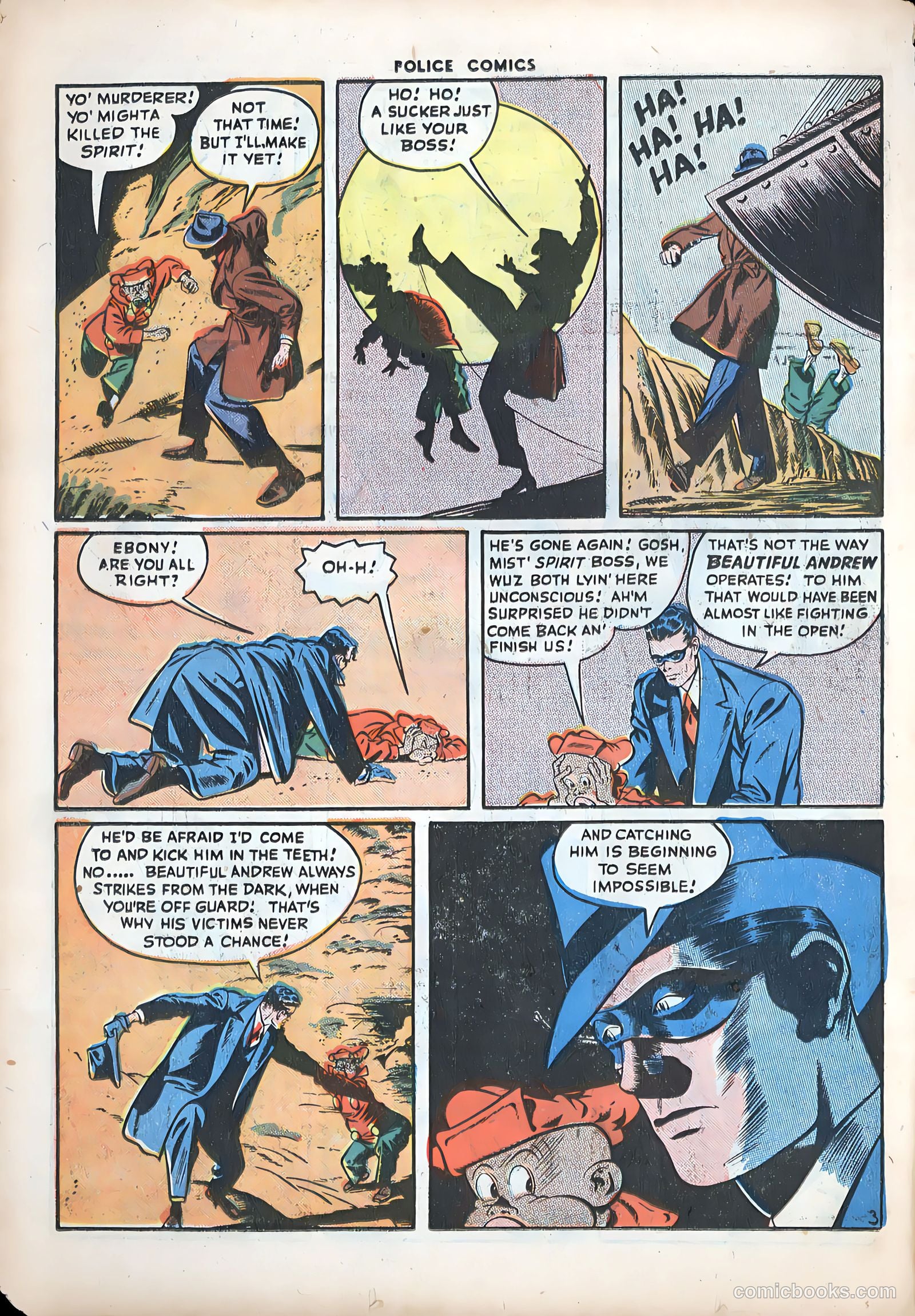 Police Comics #72 (1947) — page 28 of 52