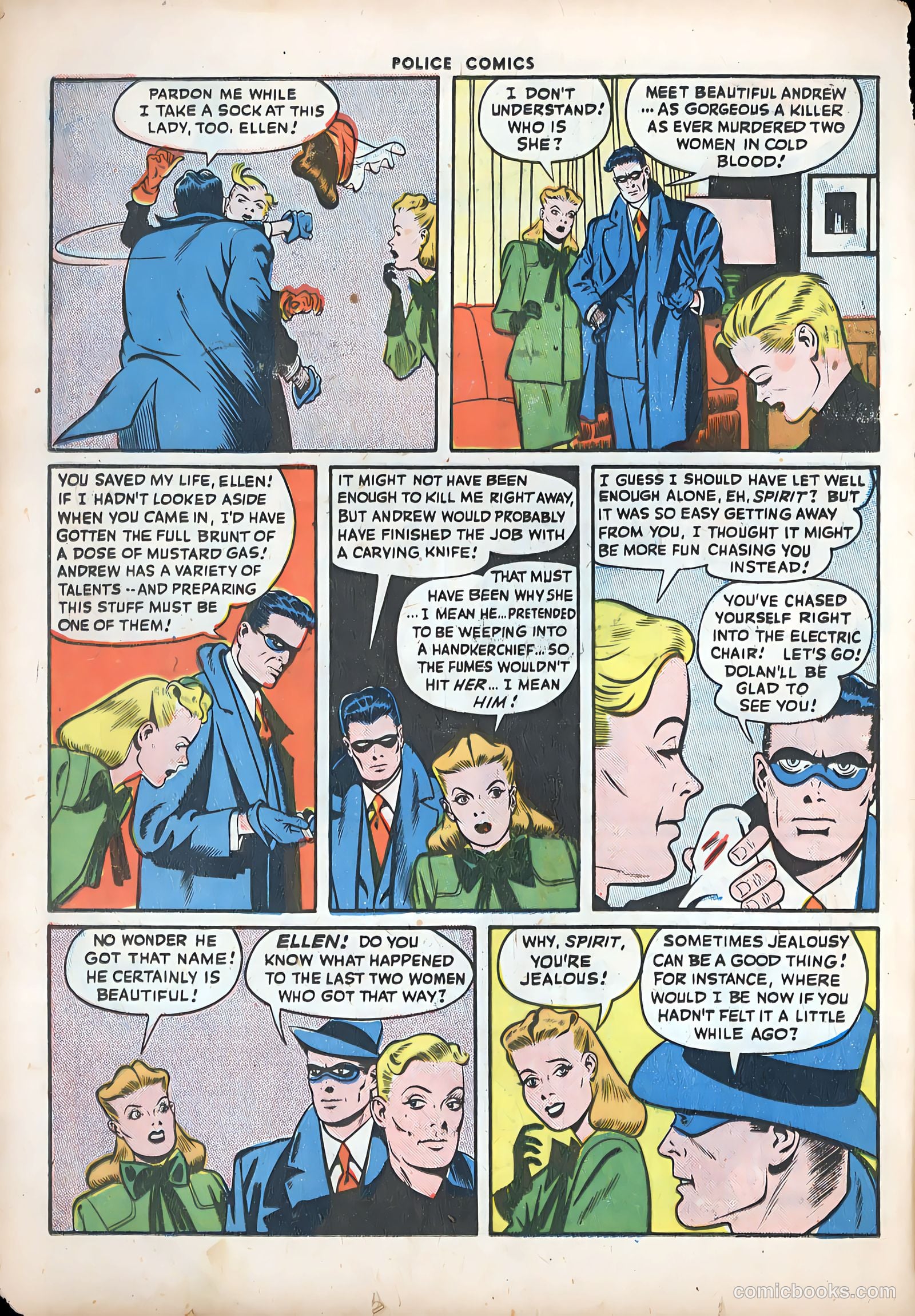 Police Comics #72 (1947) — page 32 of 52