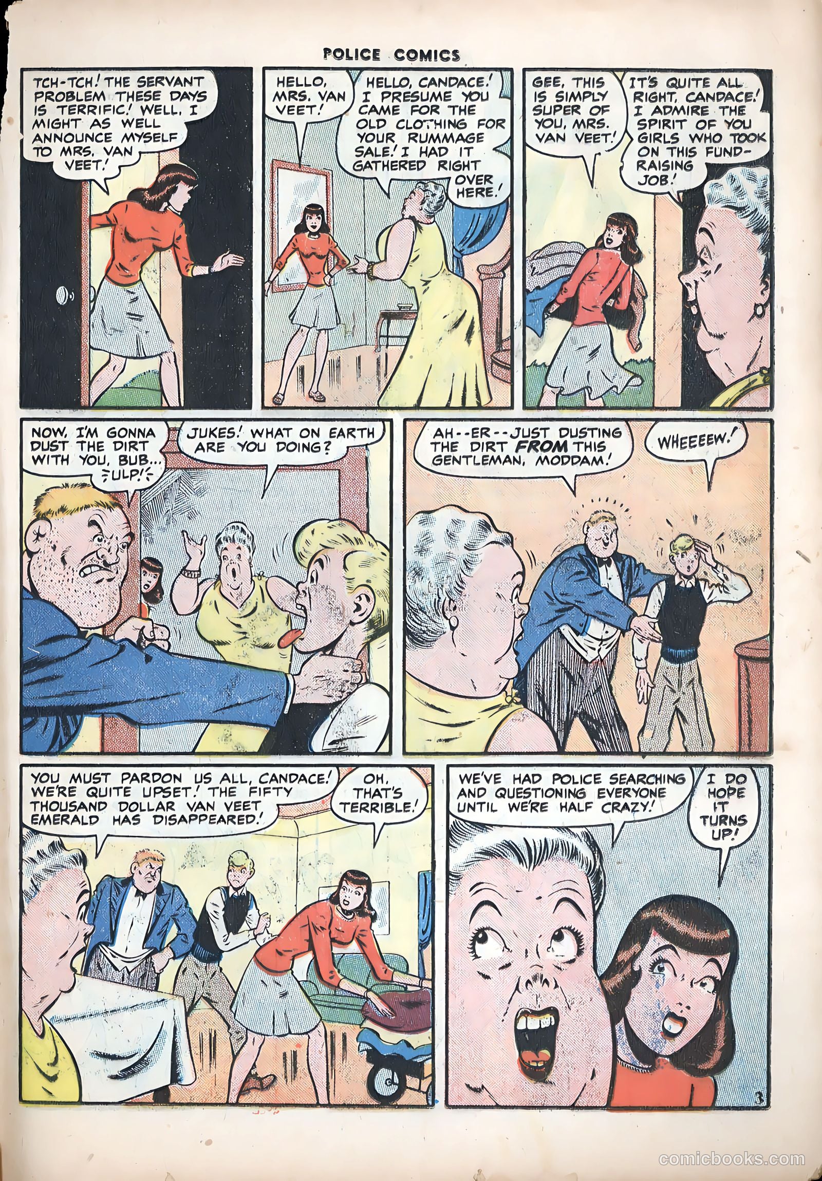 Police Comics #72 (1947) — page 35 of 52