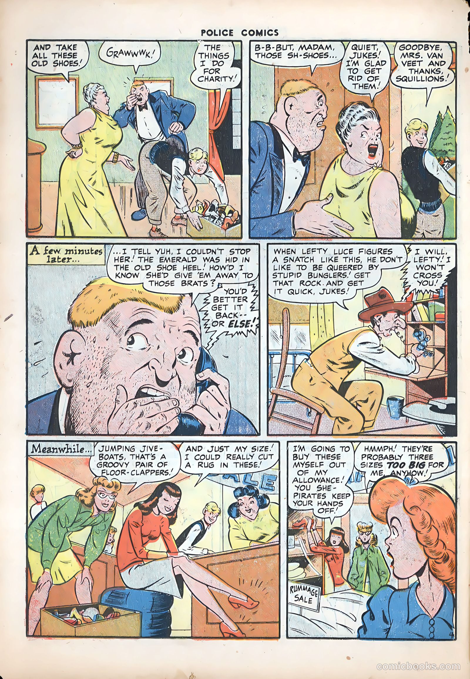 Police Comics #72 (1947) — page 36 of 52