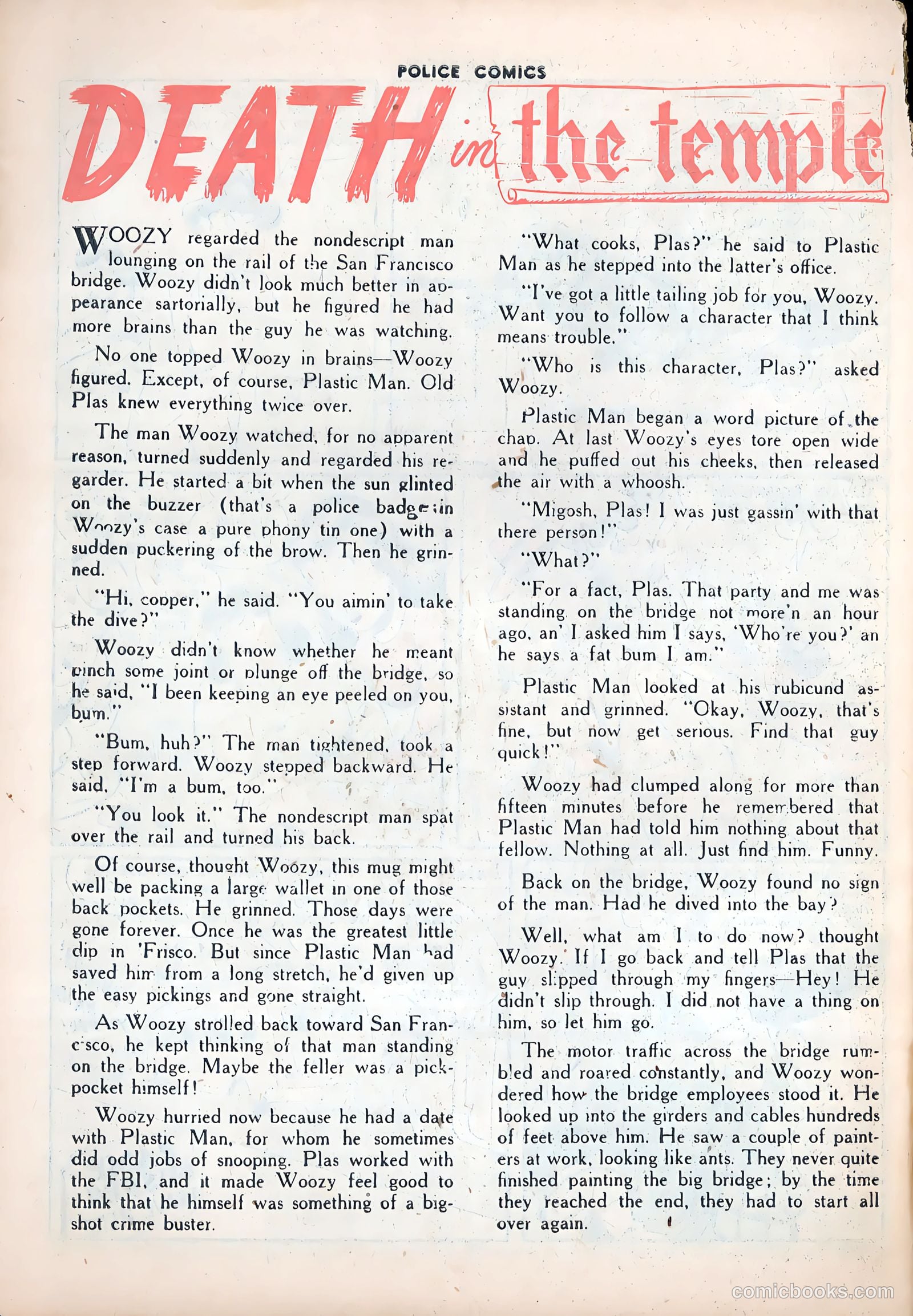 Police Comics #72 (1947) — page 40 of 52