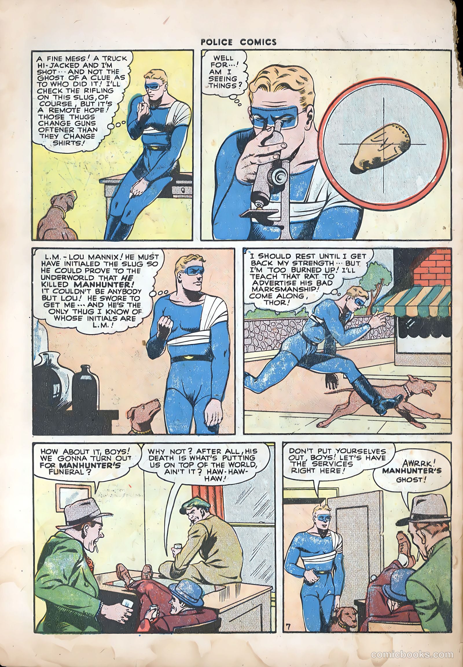 Police Comics #72 (1947) — page 48 of 52