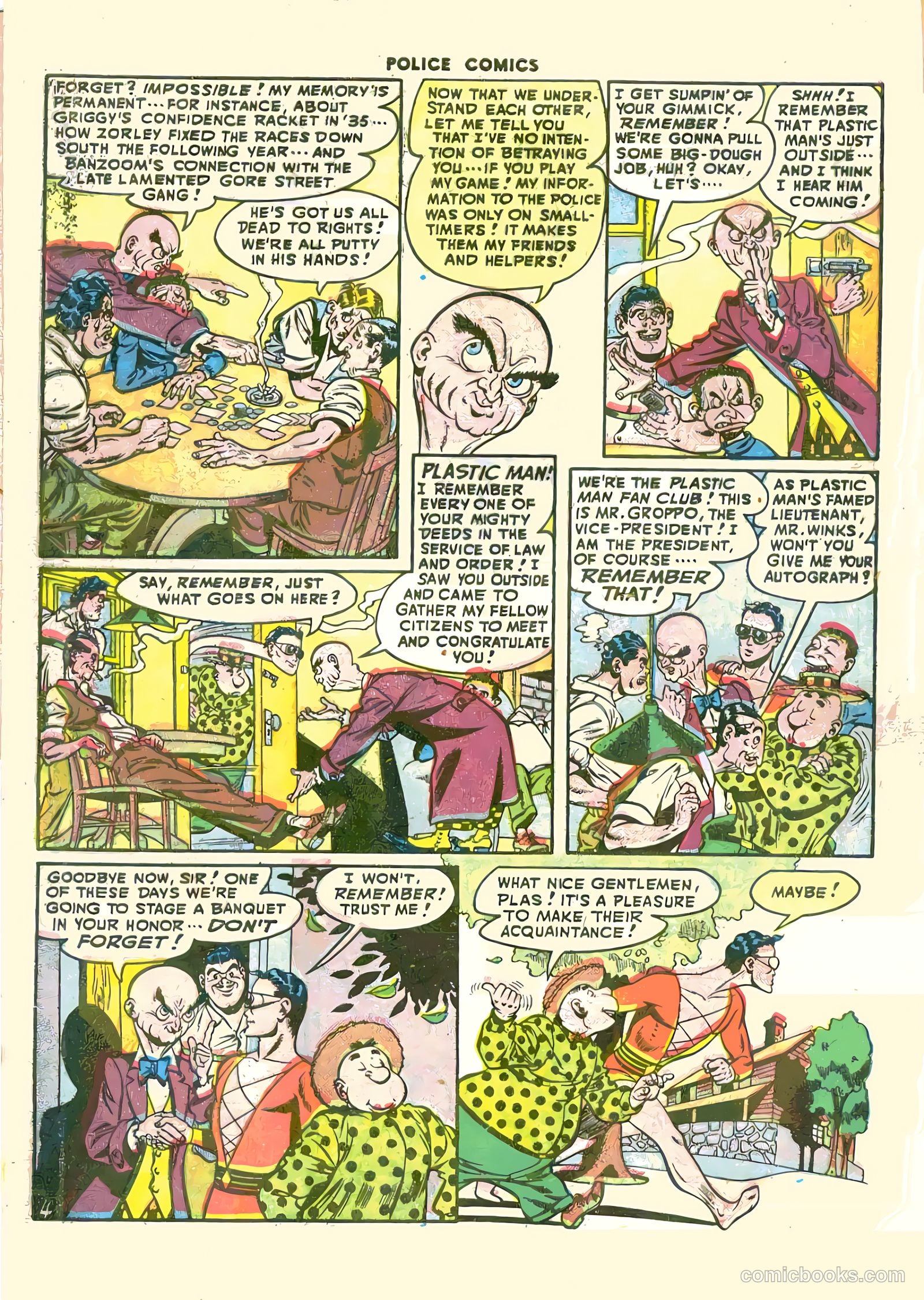Police Comics #73 (1947) — page 6 of 52