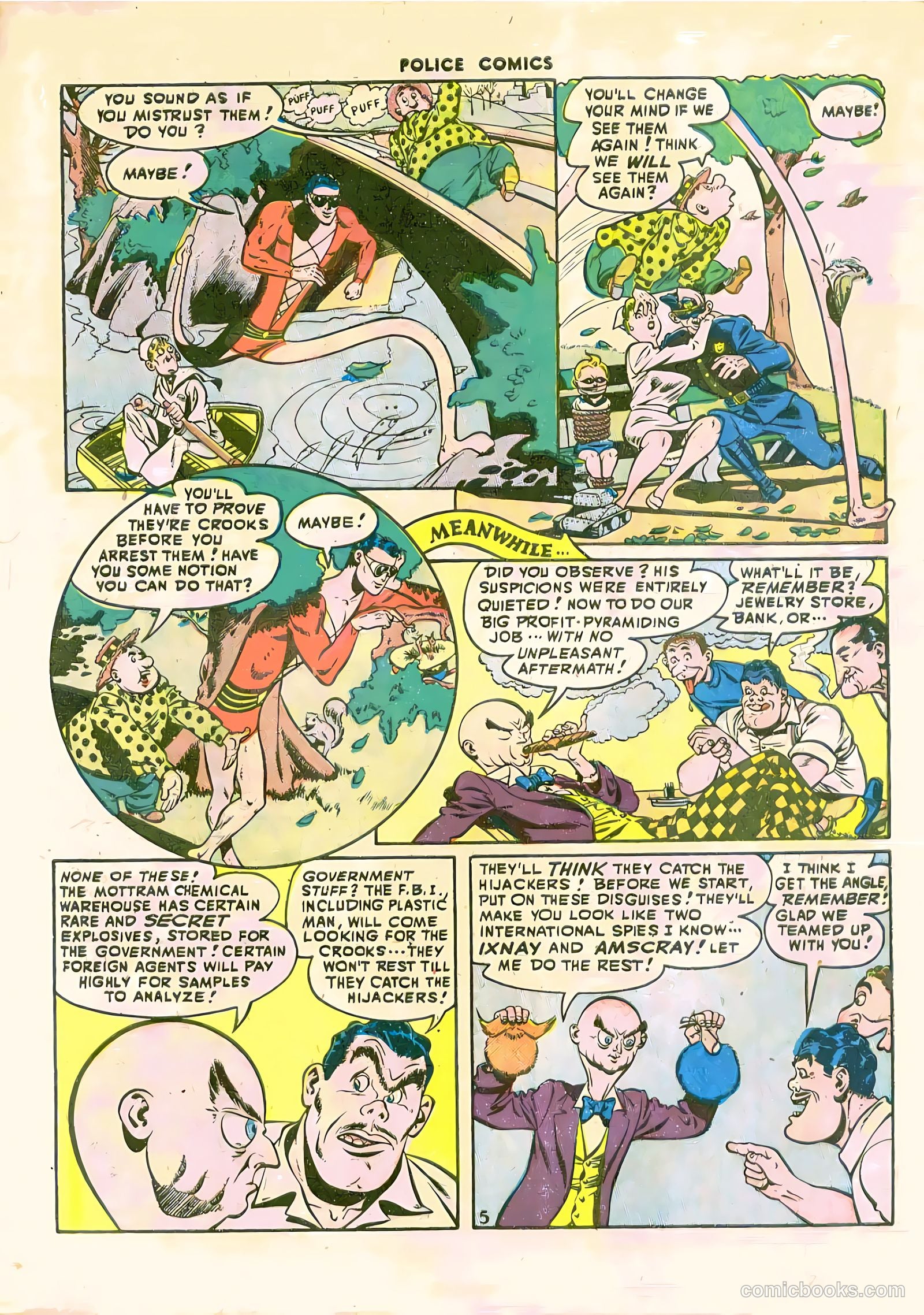 Police Comics #73 (1947) — page 7 of 52