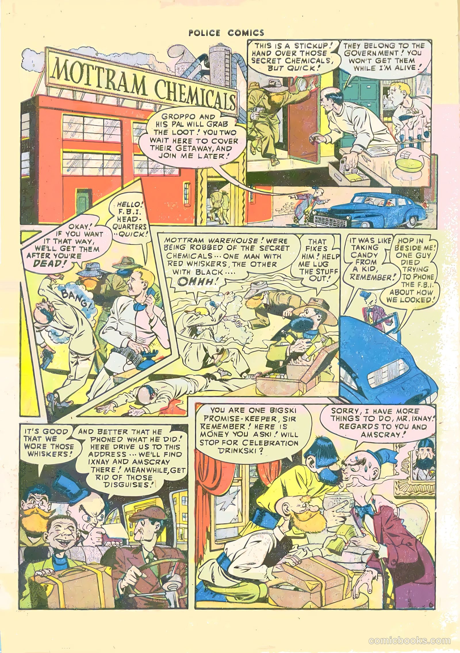 Police Comics #73 (1947) — page 8 of 52