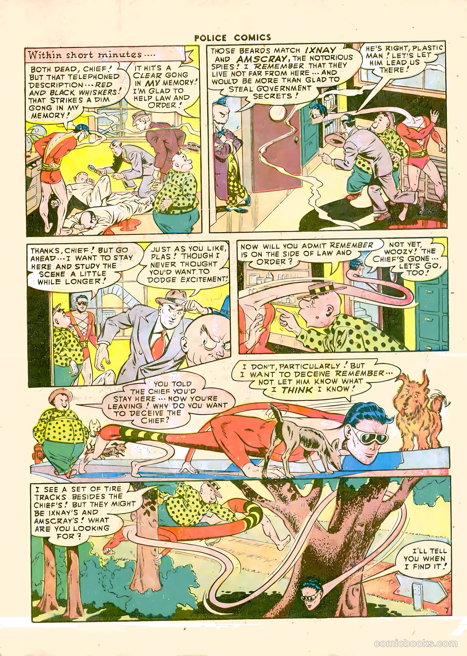 Police Comics #73 (1947) — page 9 of 52