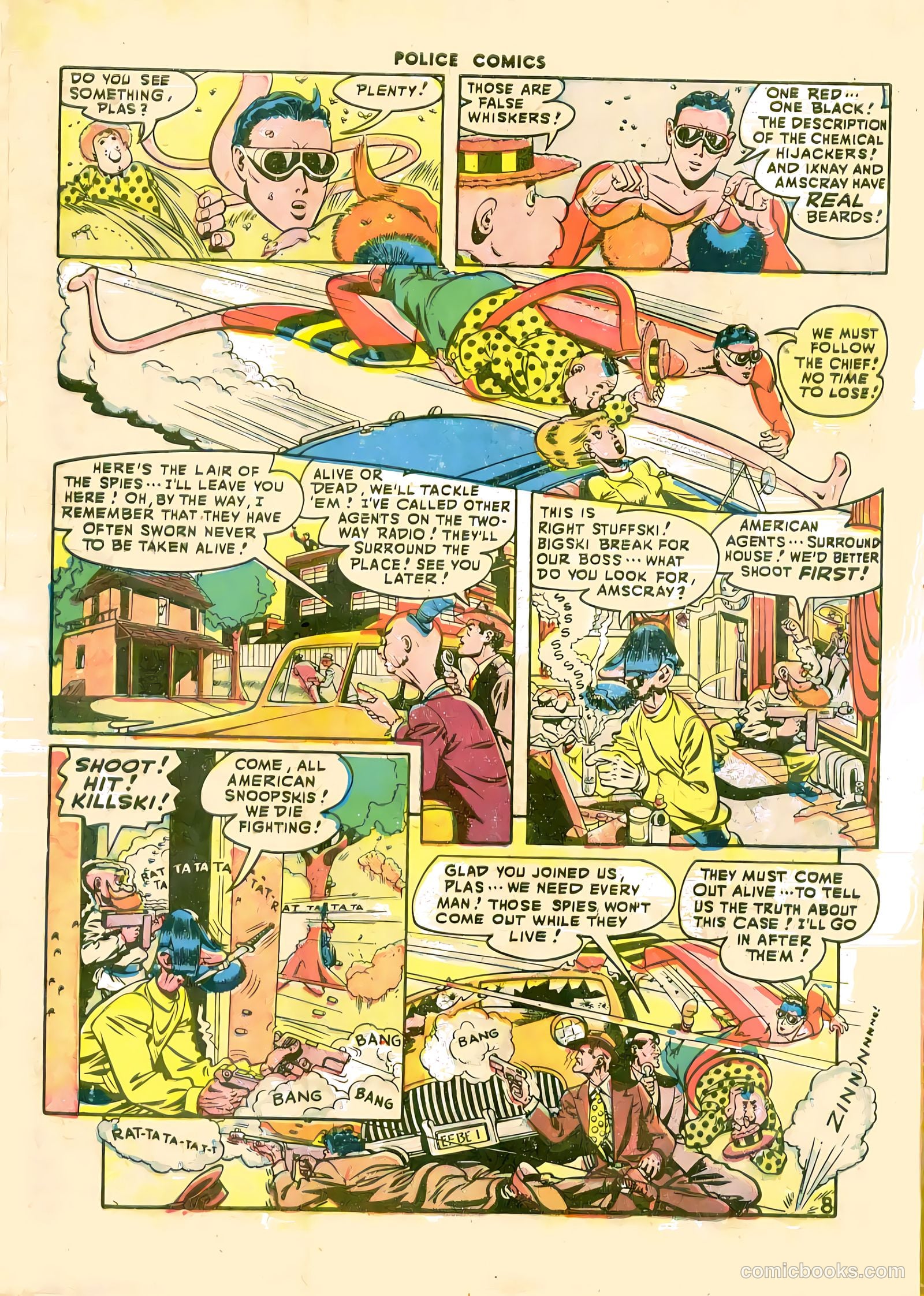 Police Comics #73 (1947) — page 10 of 52