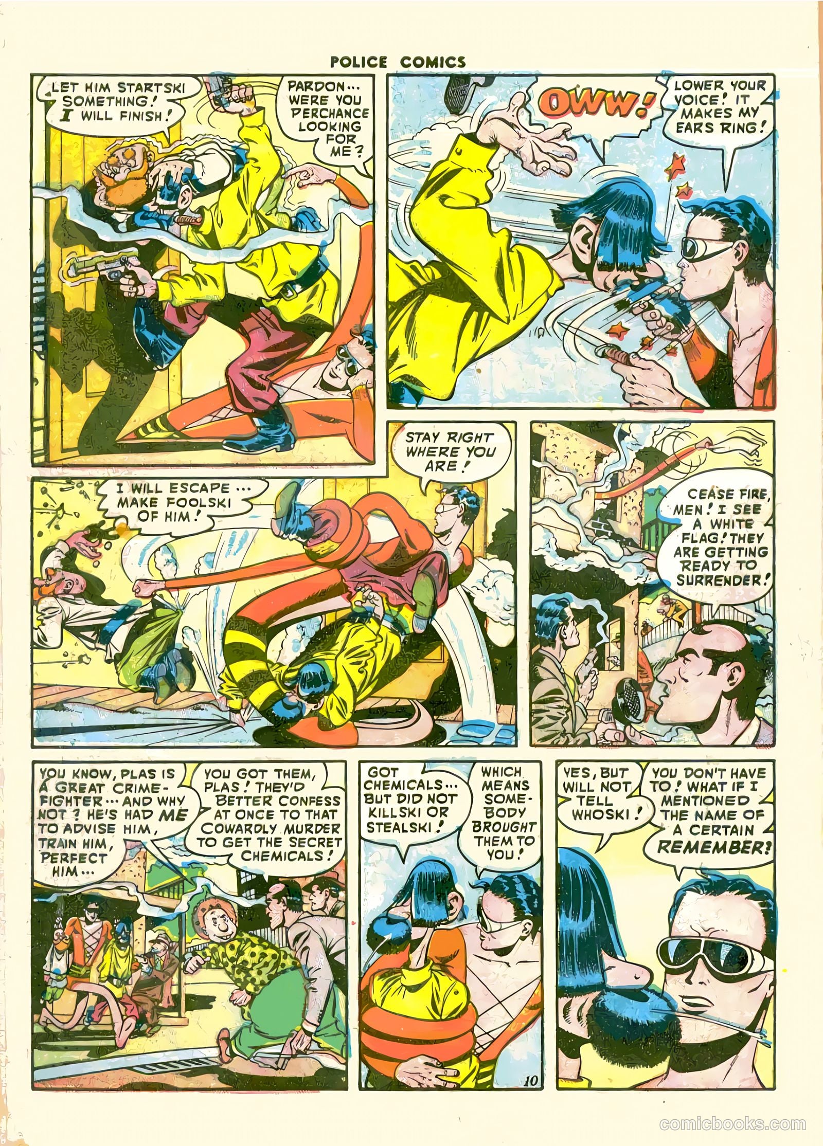 Police Comics #73 (1947) — page 12 of 52