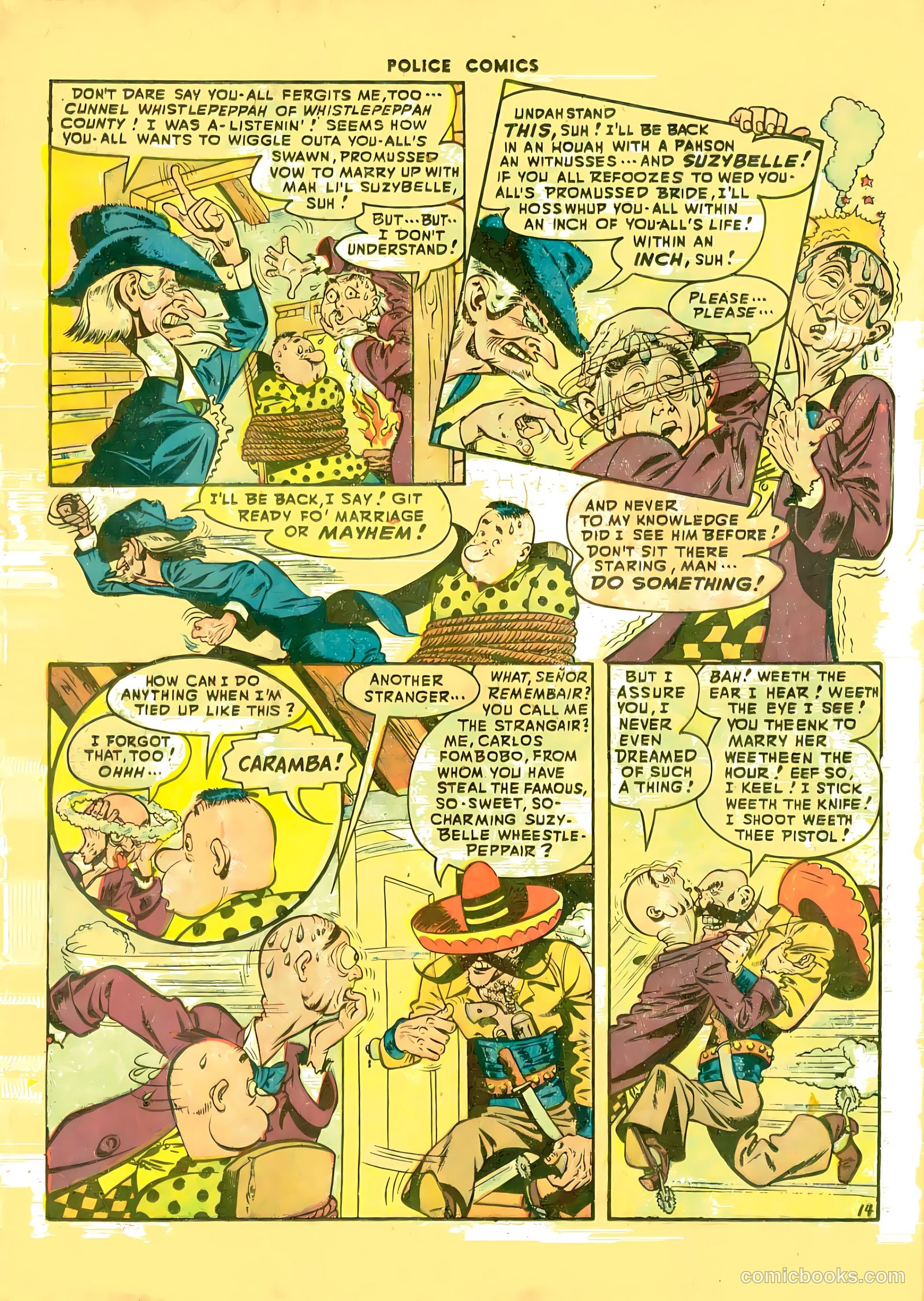 Police Comics #73 (1947) — page 16 of 52