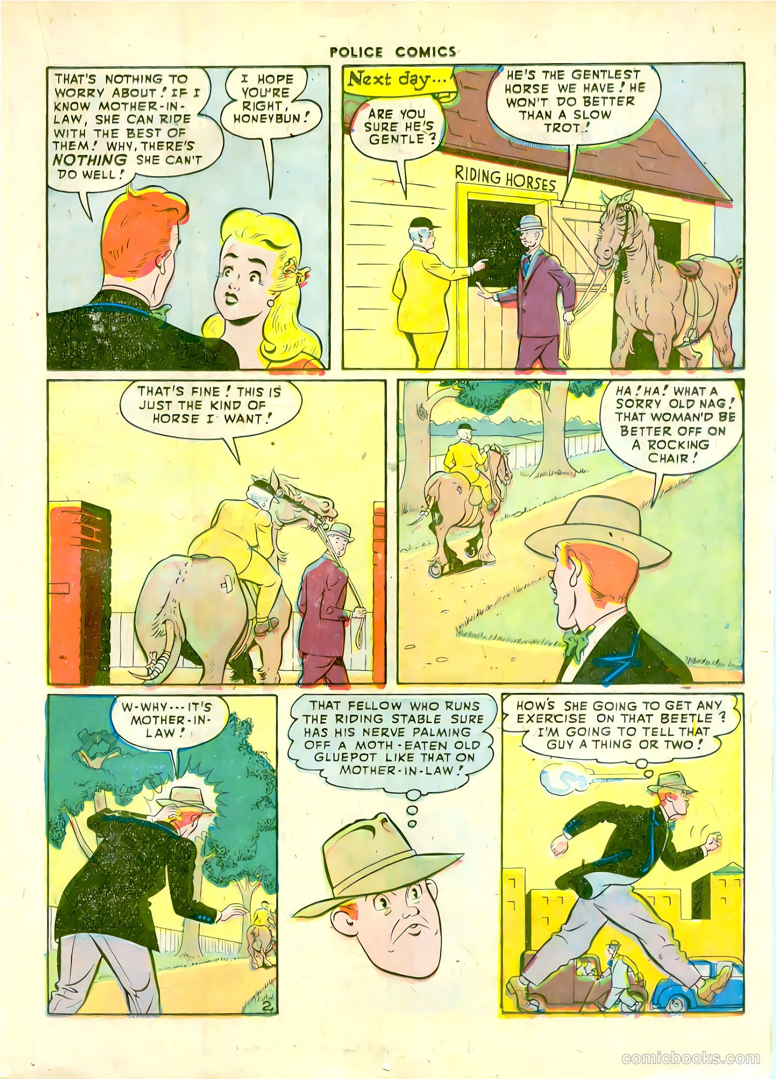 Police Comics #73 (1947) — page 21 of 52