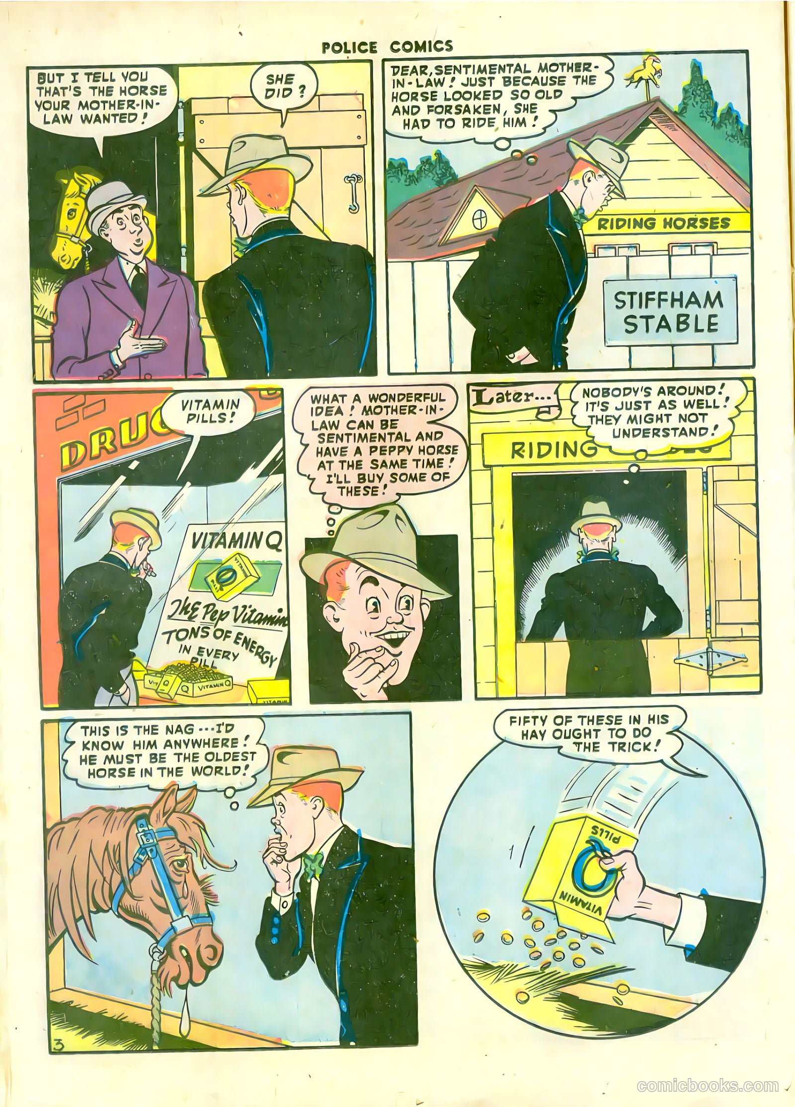 Police Comics #73 (1947) — page 22 of 52