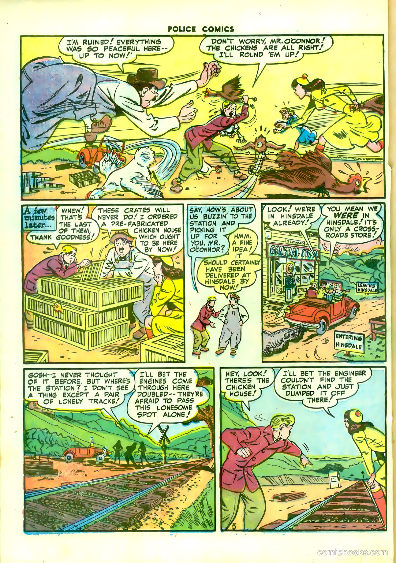 Police Comics #73 (1947) — page 30 of 52