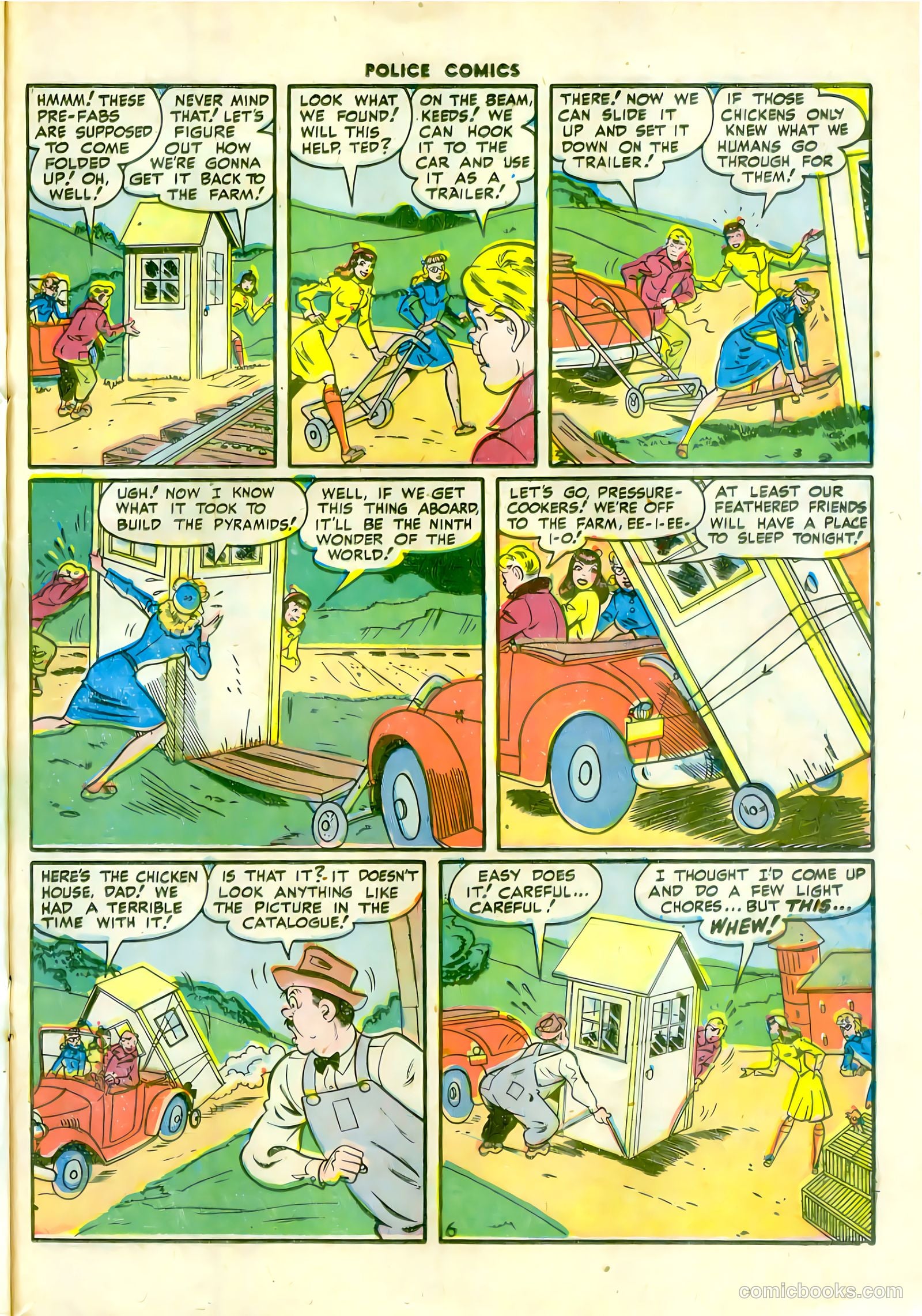 Police Comics #73 (1947) — page 31 of 52