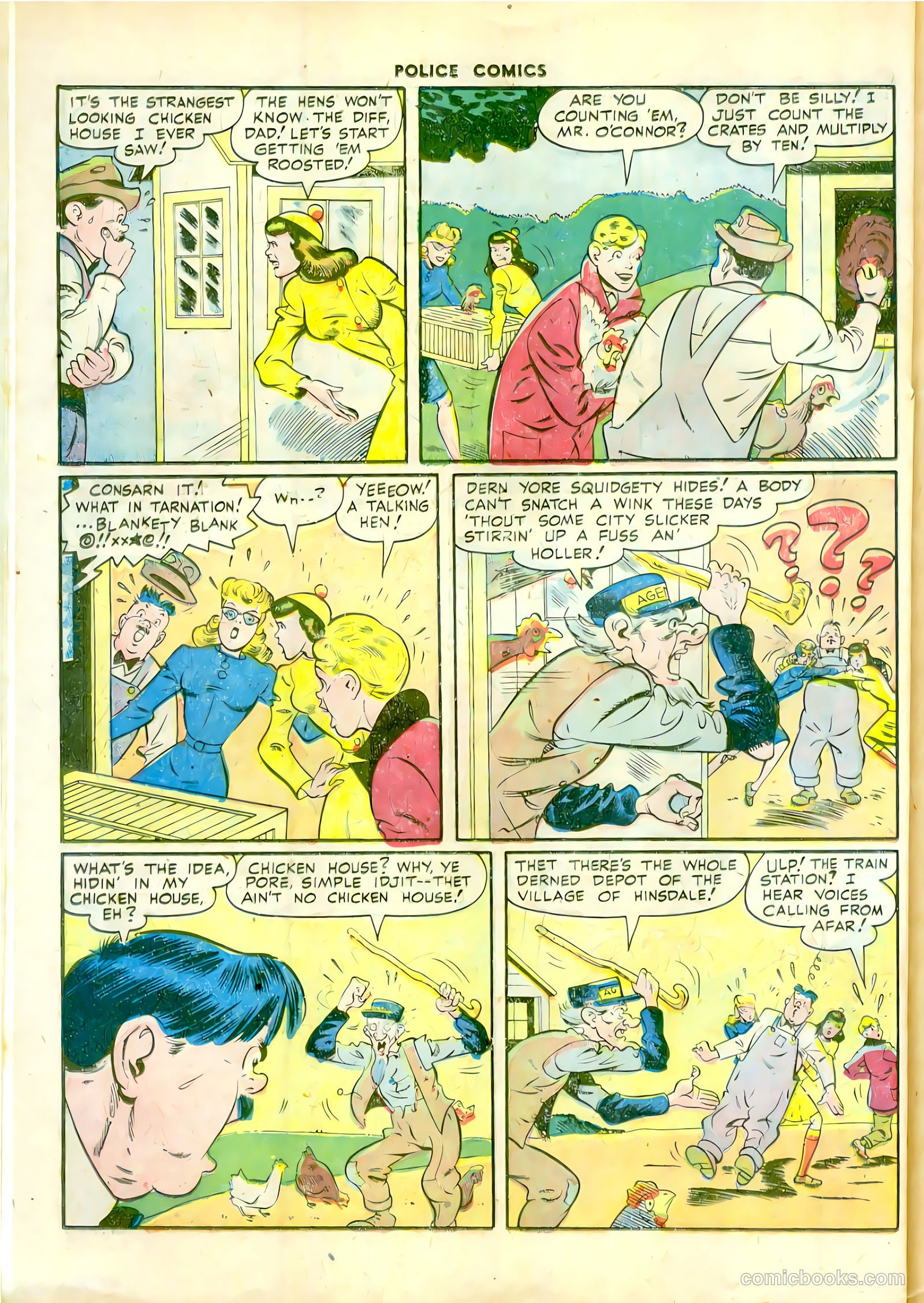 Police Comics #73 (1947) — page 32 of 52