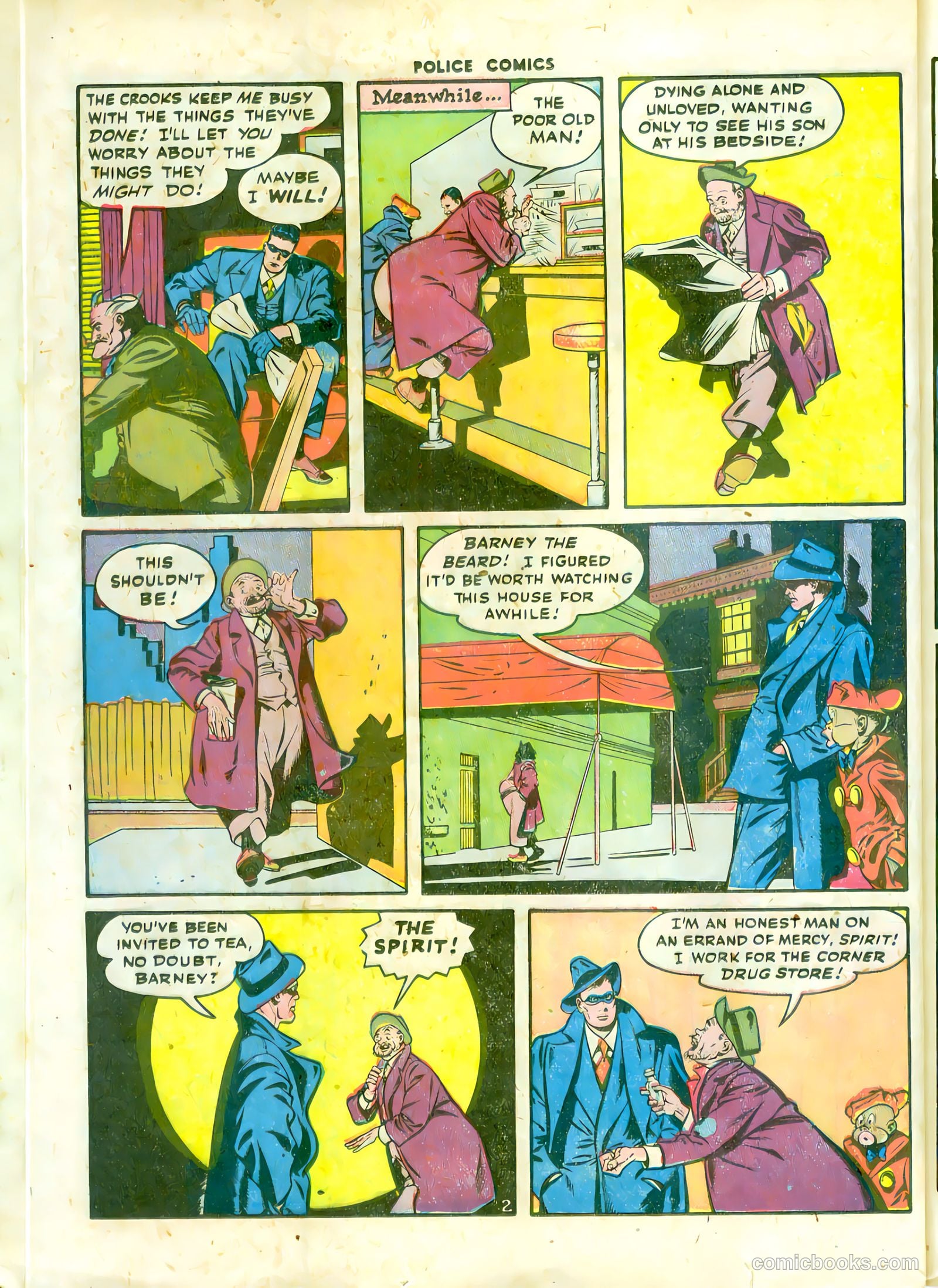 Police Comics #73 (1947) — page 34 of 52