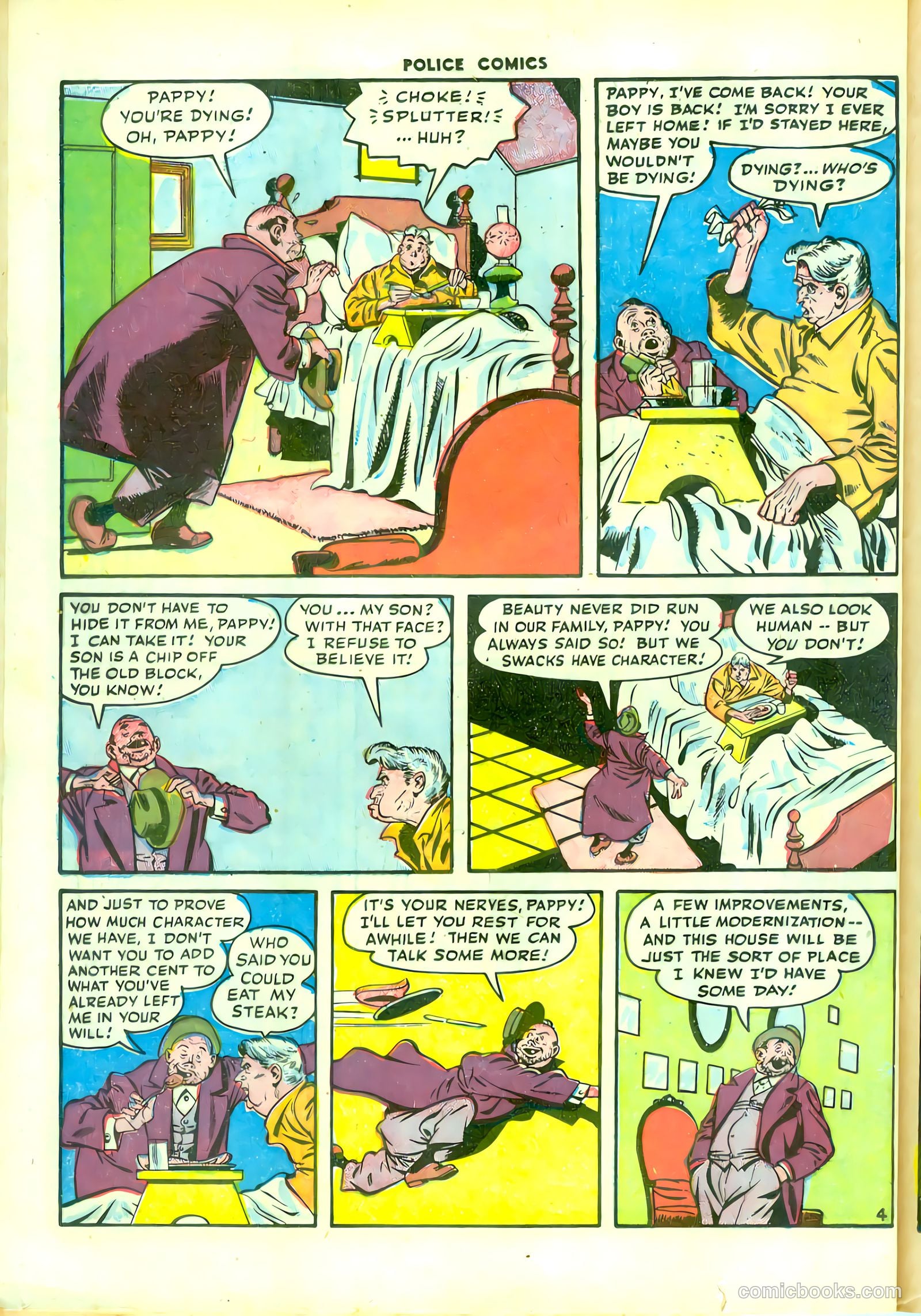 Police Comics #73 (1947) — page 36 of 52