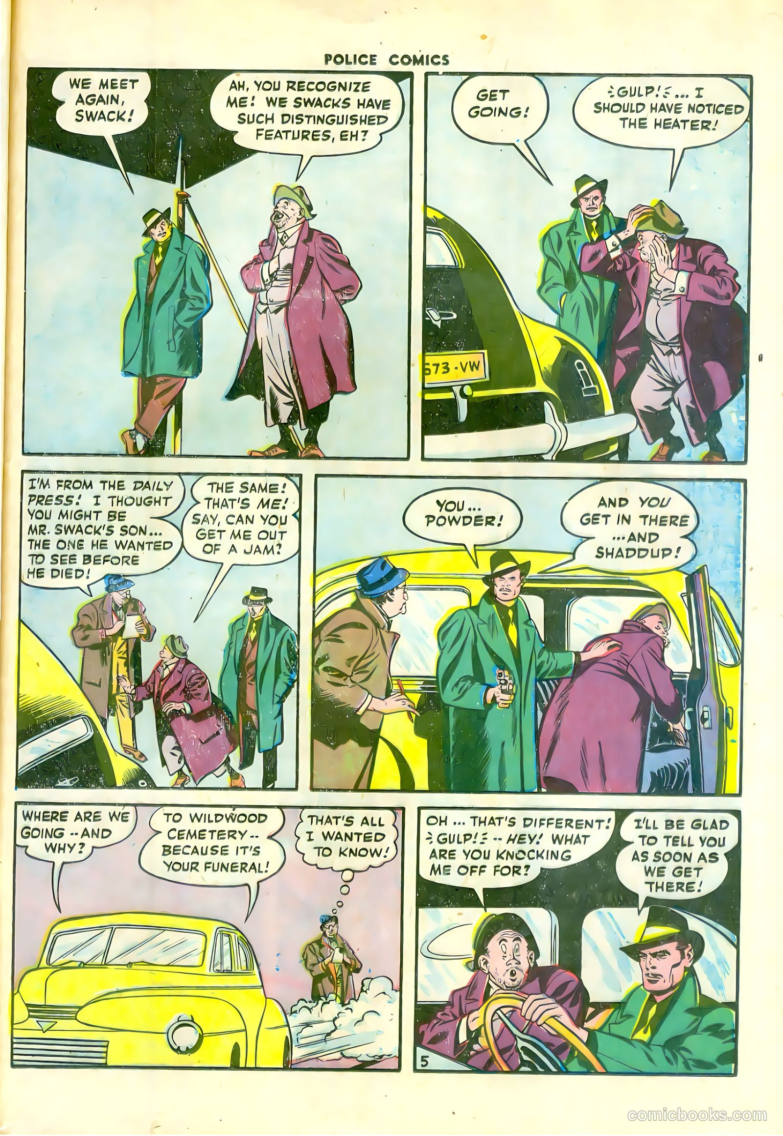 Police Comics #73 (1947) — page 37 of 52