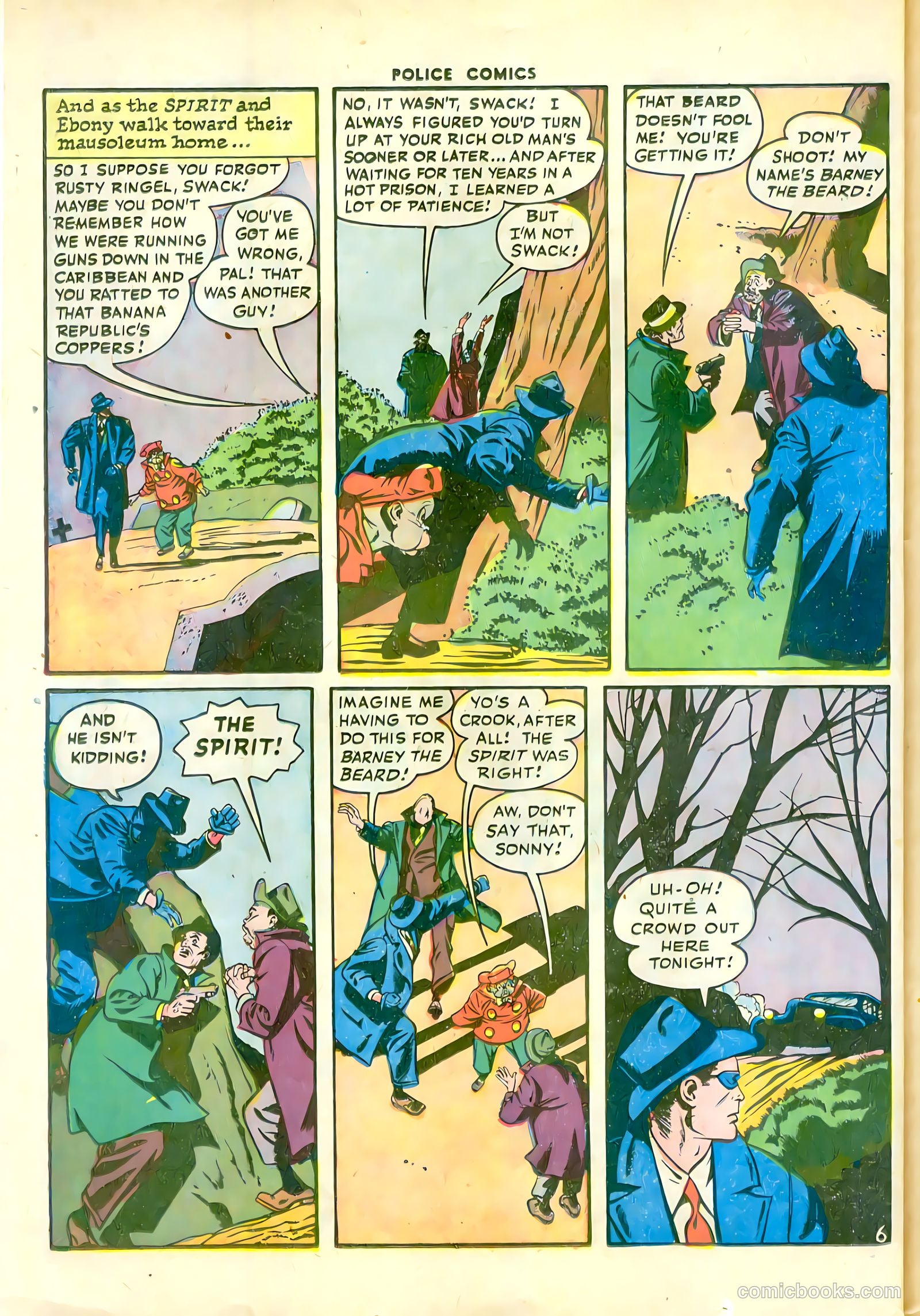 Police Comics #73 (1947) — page 38 of 52