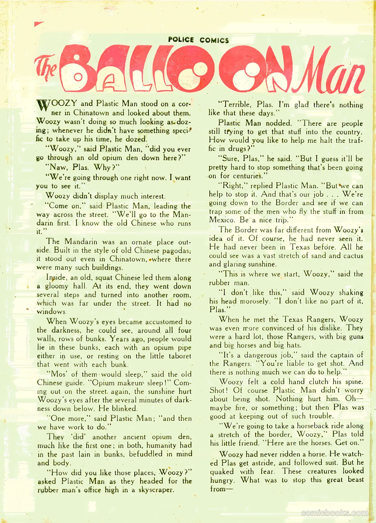 Police Comics #73 (1947) — page 40 of 52