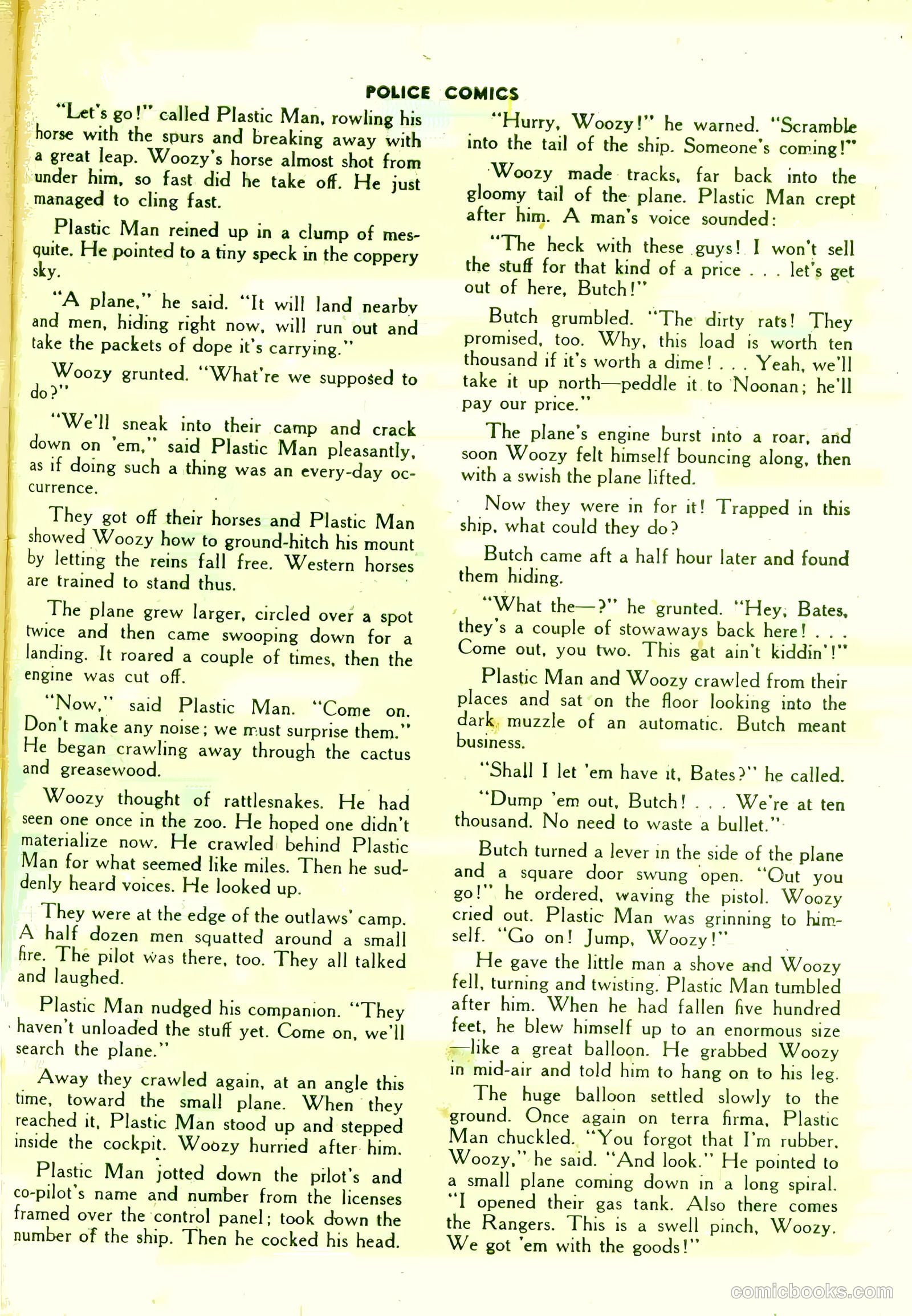 Police Comics #73 (1947) — page 41 of 52