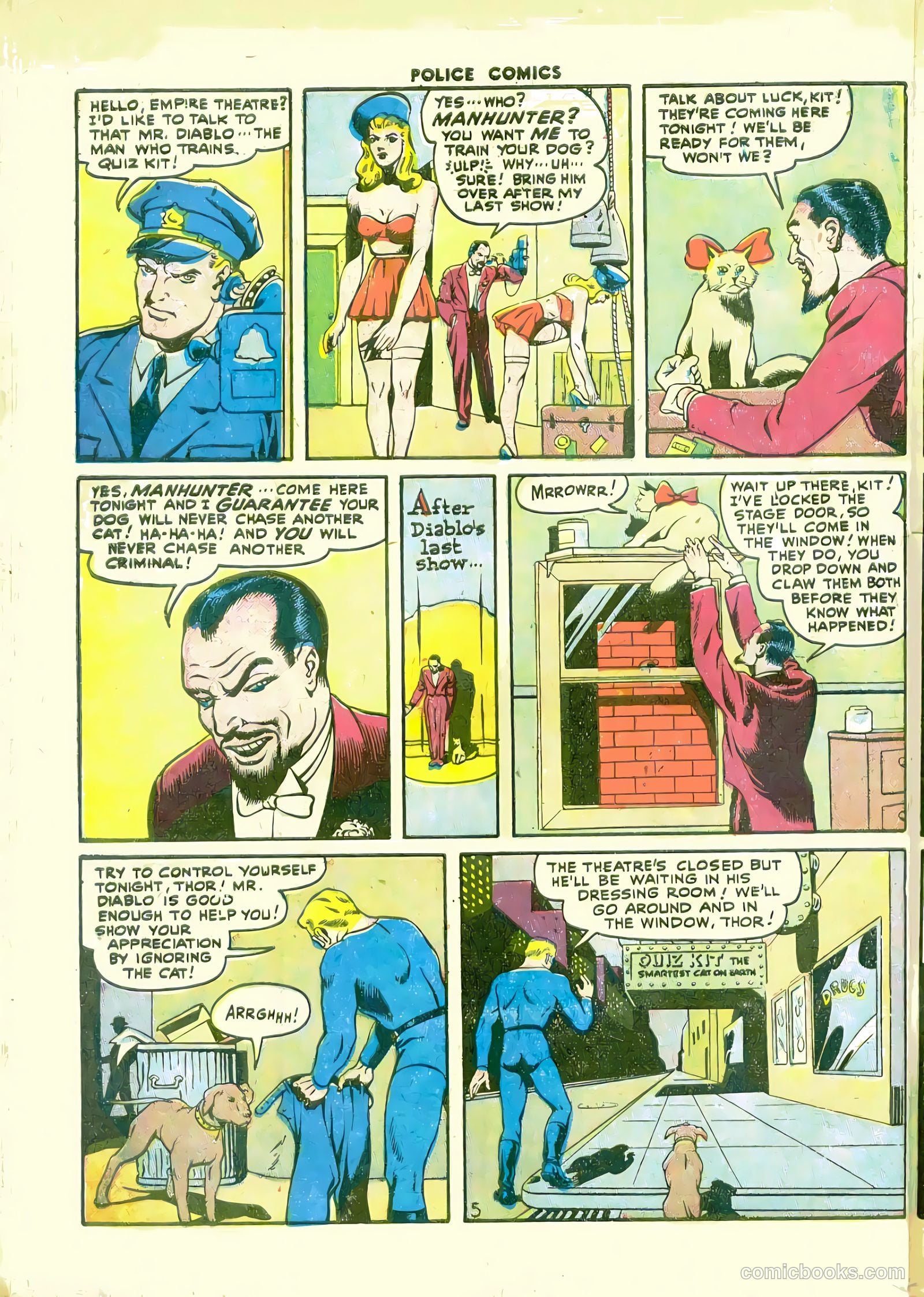 Police Comics #73 (1947) — page 46 of 52